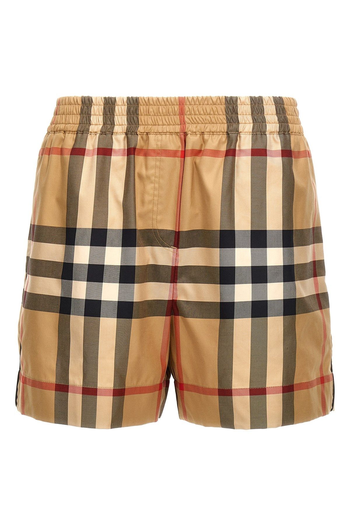 image of Burberry 'debra' Shorts in Beige, Women's (Size 26)