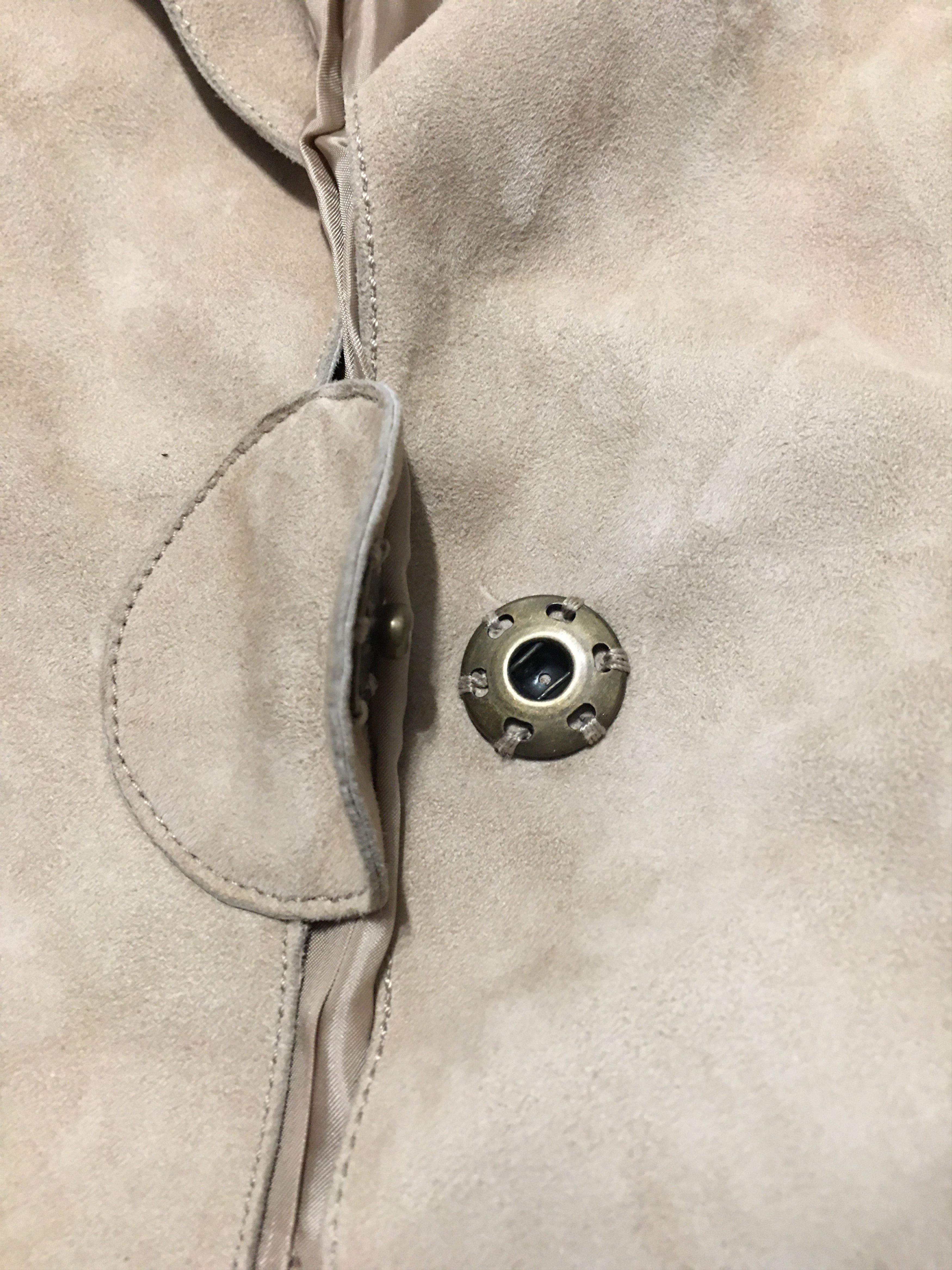 Akris AKRIS Punto Kid Suede Leather Blazer Jacket US10 EU40 Size L / US 10 / IT 46 - 9 Thumbnail