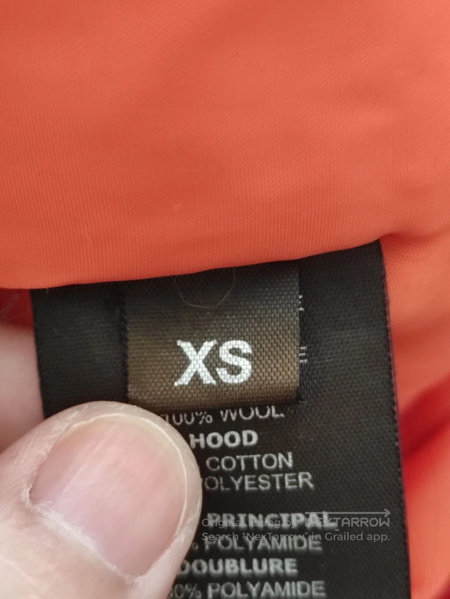Vetements Vetements Red Hooded Bomber Jacket. Size US XS / EU 42 / 0 - 5 Thumbnail