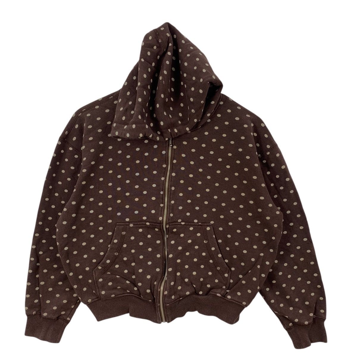 Vintage Vintage PPFM PEYTON PLACE Sports Polka Dot Hoodie Zipper Size M / US 6-8 / IT 42-44 - 4 Thumbnail
