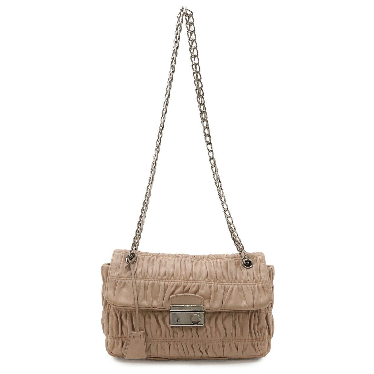 Prada Prada Prada Nappa Gaufre Leather Shoulder Bag Leather Shoulder Bag BT0939 DUTY FREE for USA Size ONE SIZE - 1 Thumbnail