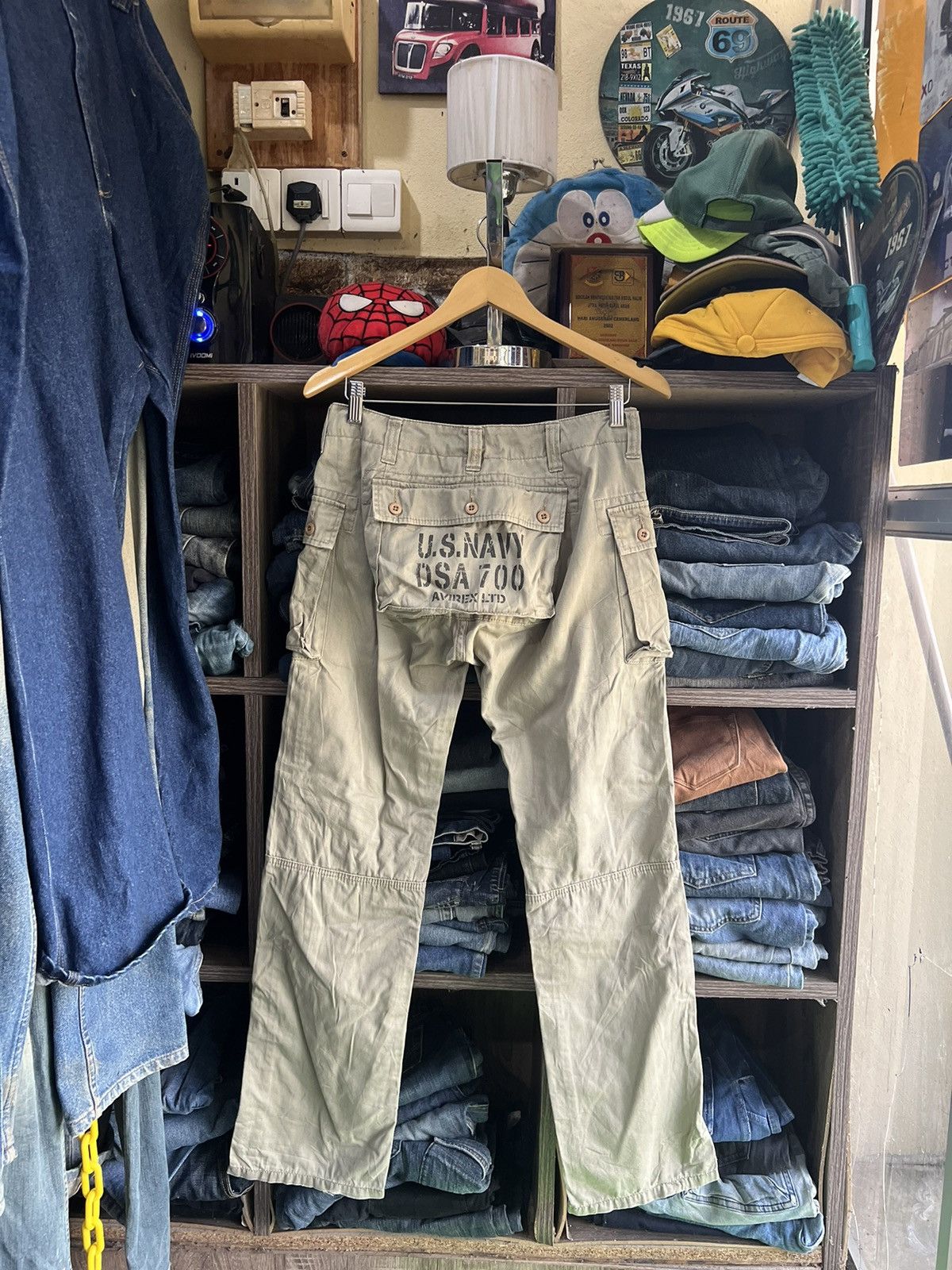 Avirex 🔥Rare Avirex US Navy Monkey Cargo Pant Size US 30 / EU 46 - 1 Thumbnail