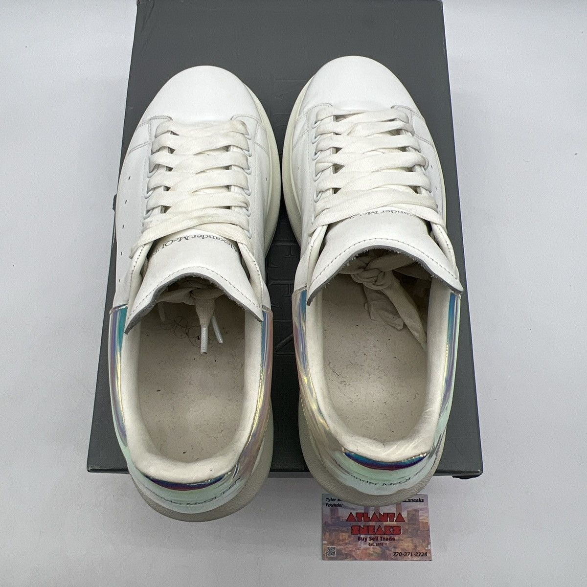 Alexander McQueen Alexander McQueen Oversized Platform Womens Sneakers Size US 8.5 / EU 41-42 - 7 Thumbnail