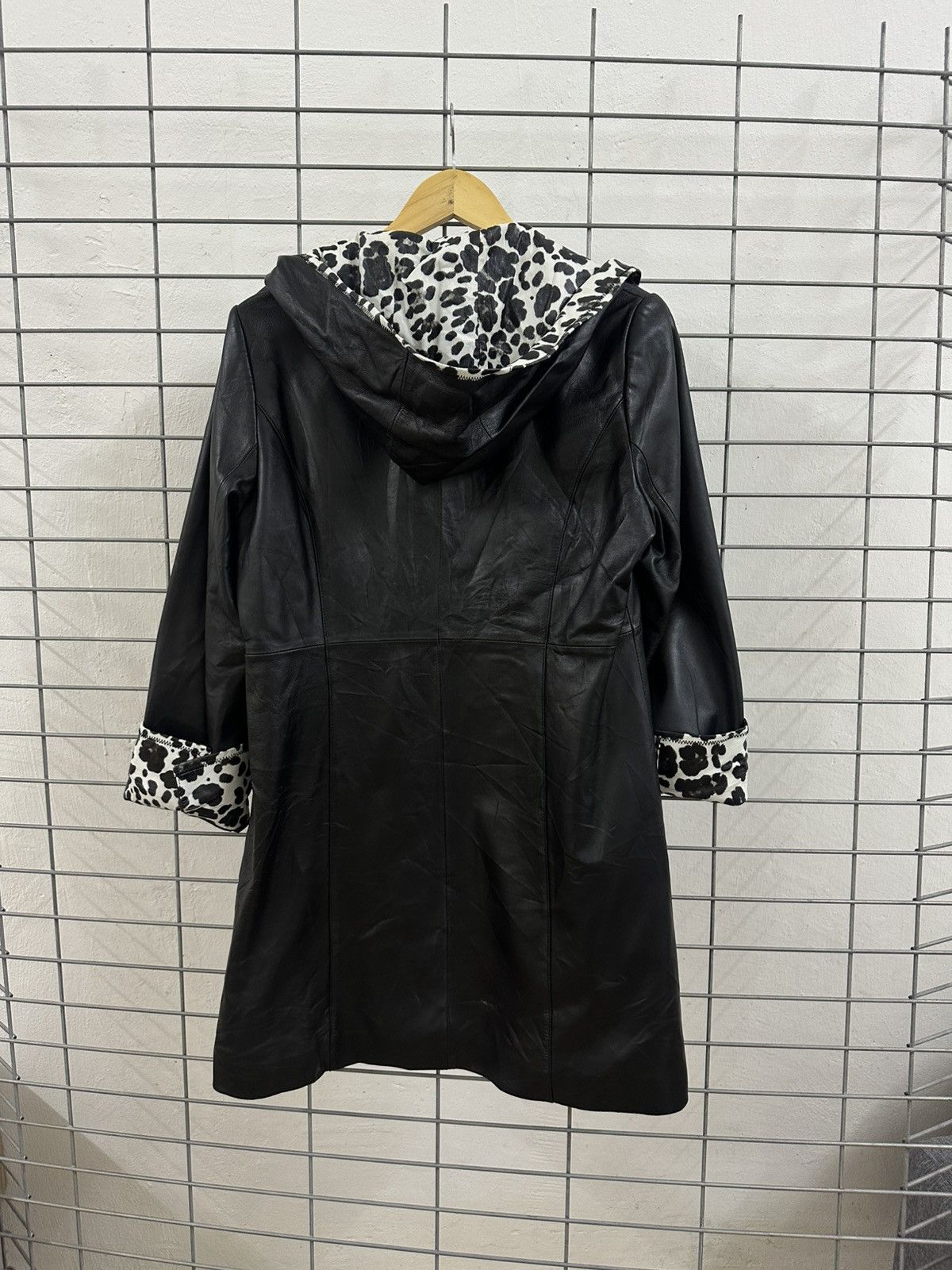 Balmain Rare Balmain Paris Luxury Leather Leopard Trench Coat Size S / US 4 / IT 40 - 3 Thumbnail