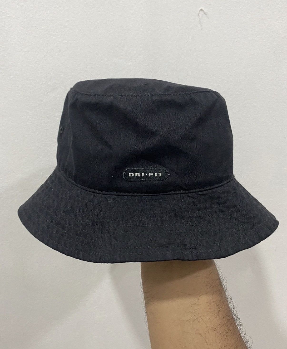 Nike 2003 Nike Black Bucket Hat Size ONE SIZE - 4 Thumbnail