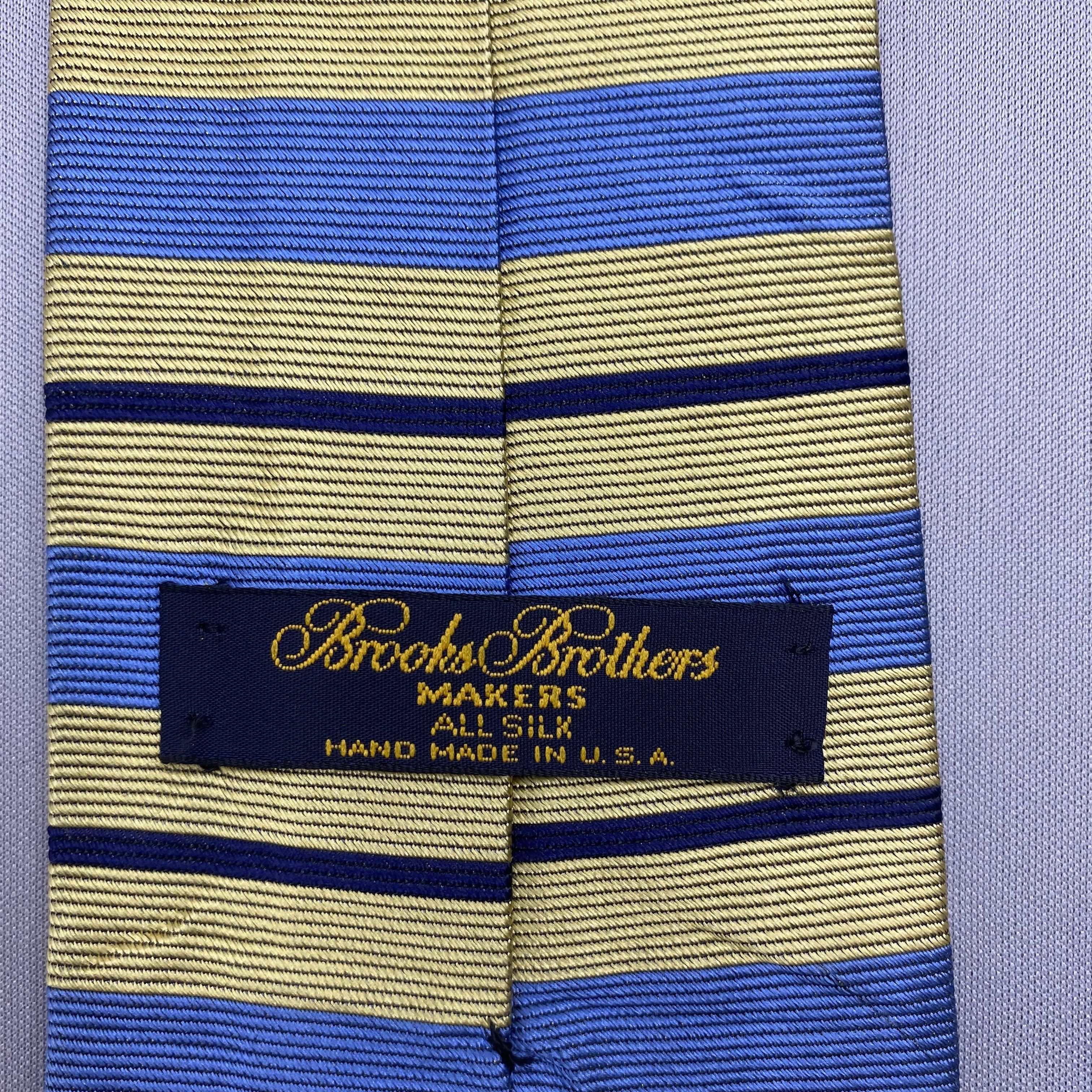 Brooks Brothers Vintage Brooks Brothers SILK Necktie Cravate Pure Silk Size ONE SIZE - 7 Thumbnail