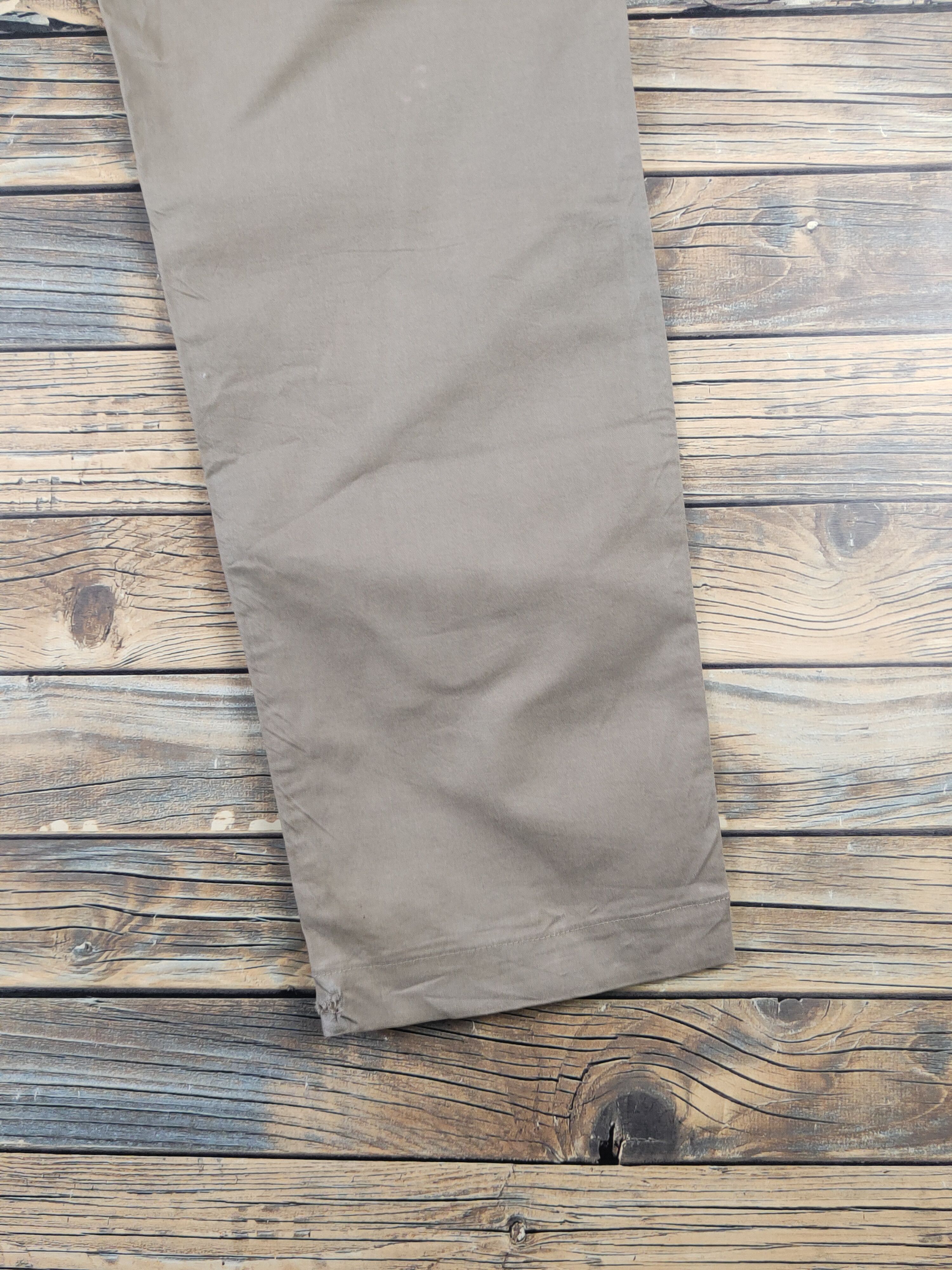 Japanese Brand DL Uniqlo Brown Multipocket Tactical Cargo Pants #1501 Size US 33 - 11 Thumbnail