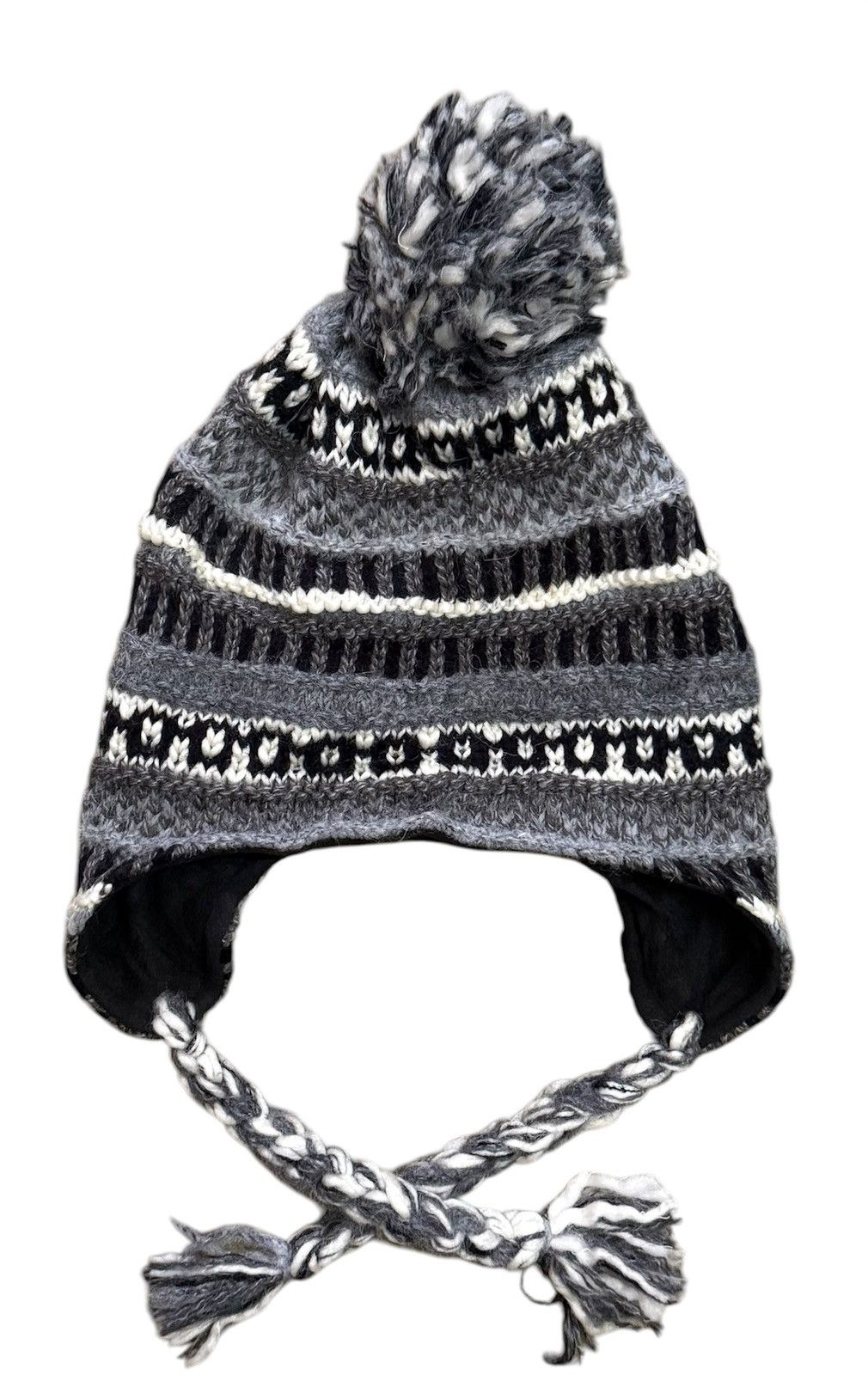 Phenix Phenix Hand-Knitted Woolen Winter Gray Size ONE SIZE - 1 Thumbnail