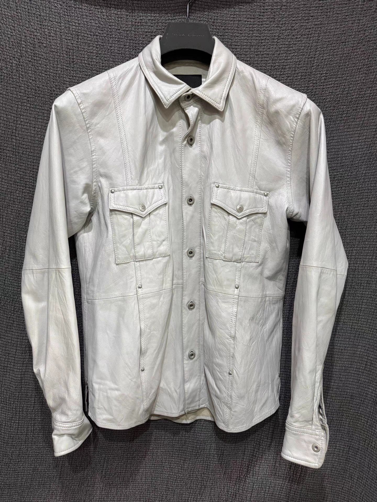 ABAHOUSE ABHOUSE Sheepskin Shirt Jacket Size US M / EU 48-50 / 2 - 1 Thumbnail