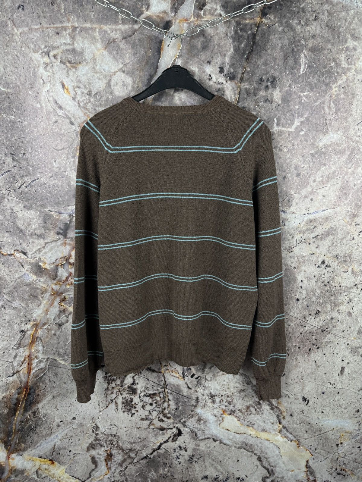 Fred Perry Men’s Fred Perry Stripped Pullover Sweater Size XL Size US XL / EU 56 / 4 - 12 Thumbnail