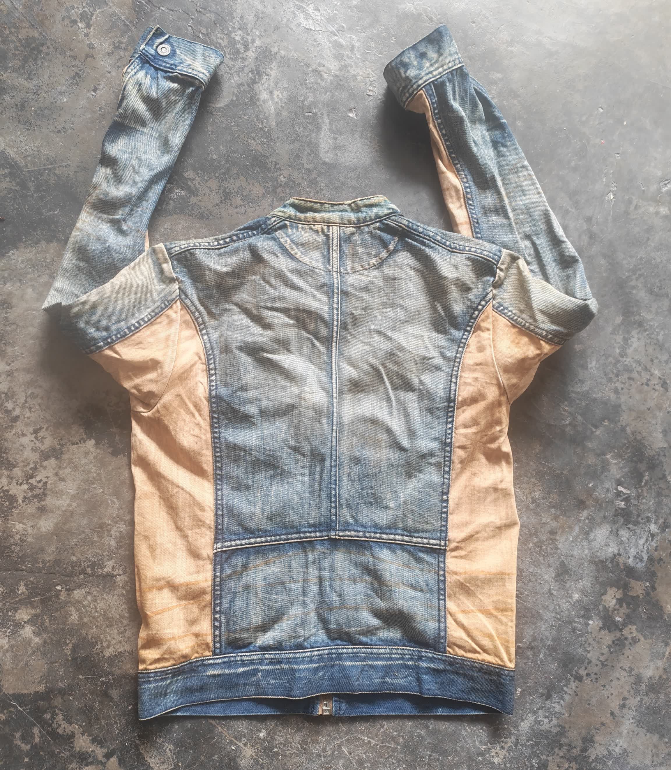 Diesel Diesel Made In Italy Denim Biker Jacket Vintage Y2K Size US S / EU 44-46 / 1 - 2 Thumbnail