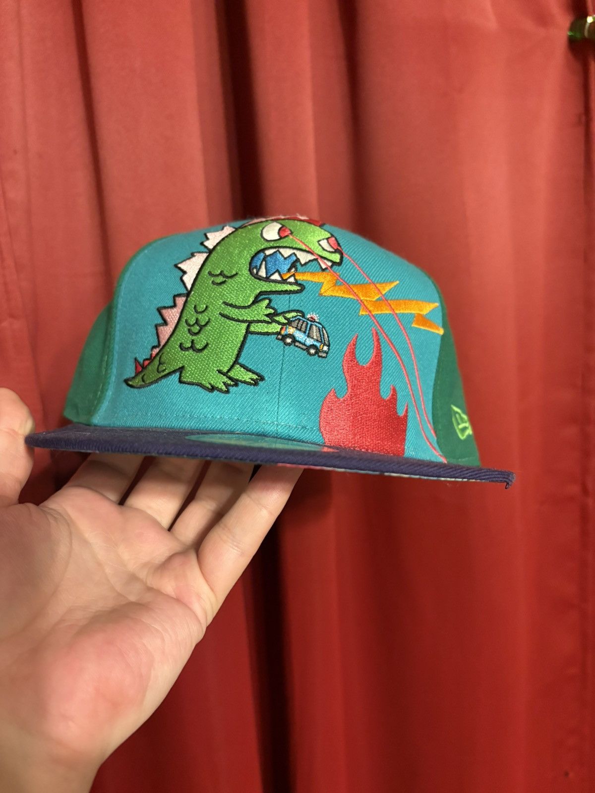 tokidoki Tokidoki x New Era Hat Kaiju Simone Legno Godzilla Grail Size ONE SIZE - 2 Thumbnail
