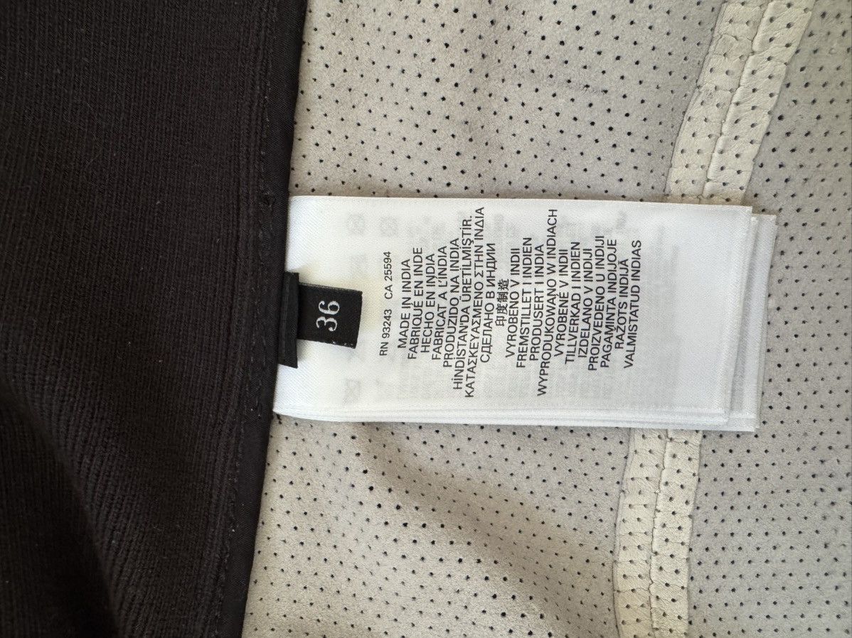 Diesel Panelled perforated-leather jacket Size XS / US 0-2 / IT 36-38 - 7 Thumbnail
