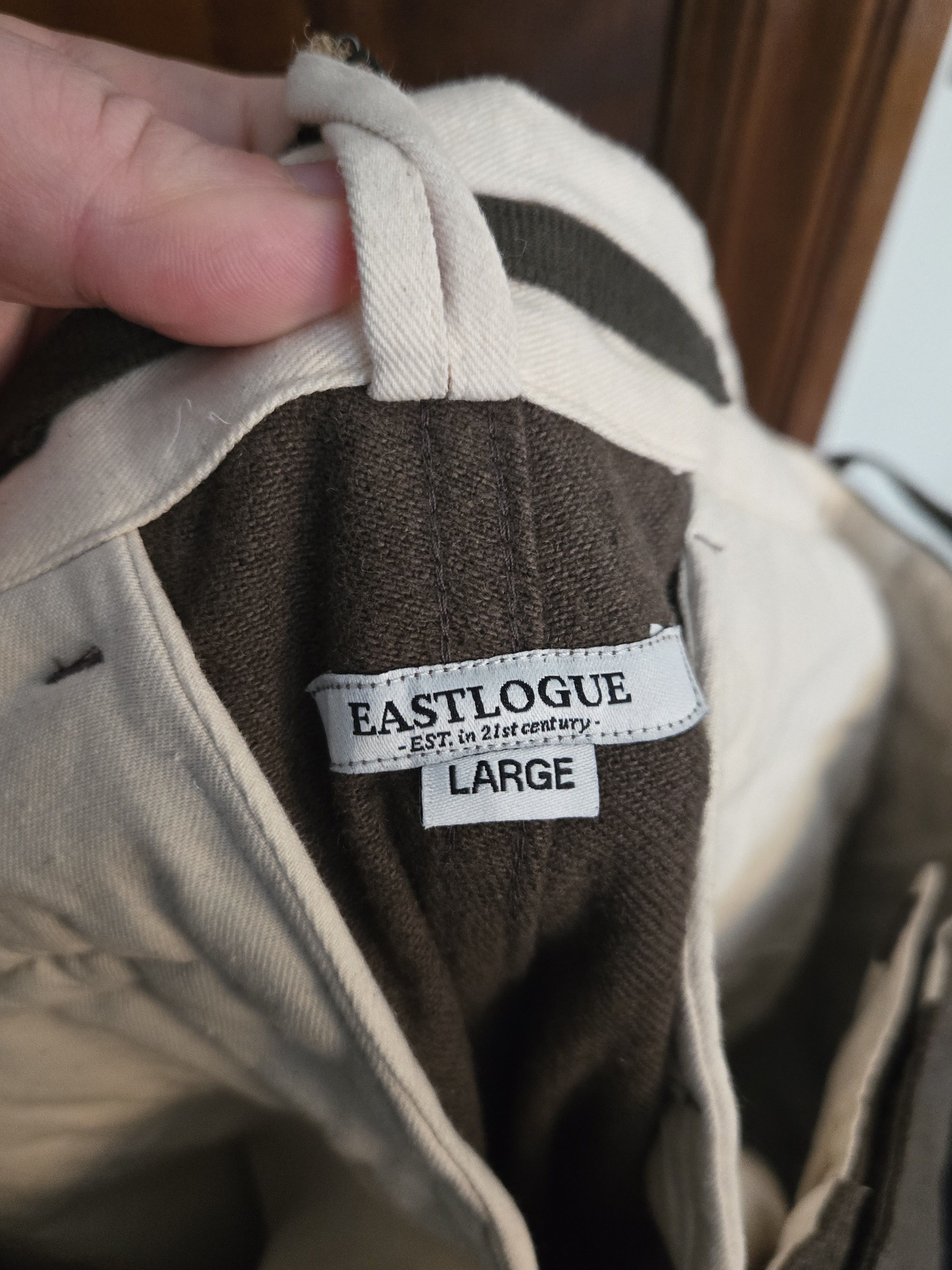 EASTLOGUE NWT M-65 Wool Mix Cargos Olive L/US34-36 Size US 34 / EU 50 - 5 Thumbnail