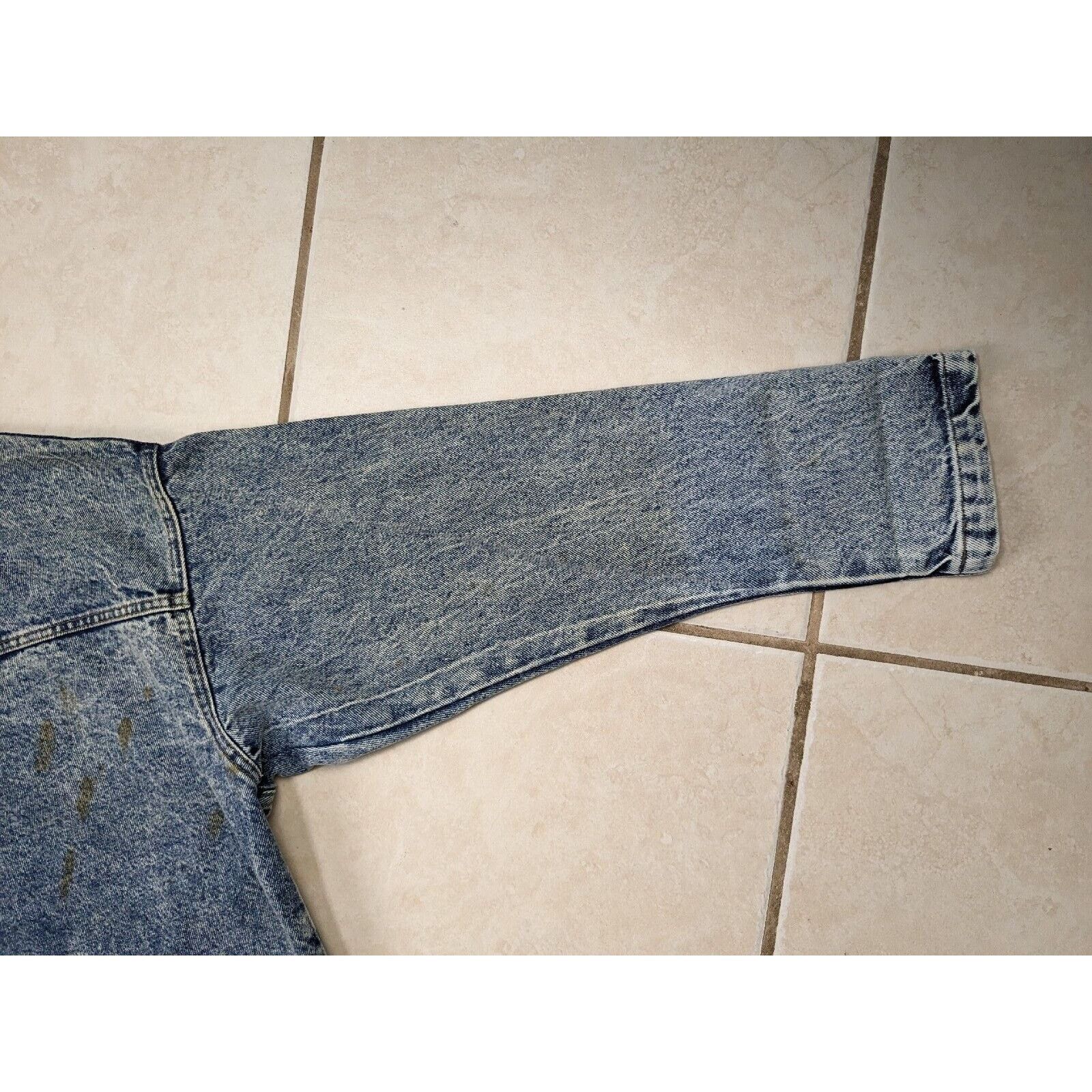 Lee Vtg NWT Lee Denim Rider Jacket Long Railroad Farm Chore Coat Size US M / EU 48-50 / 2 - 20 Thumbnail