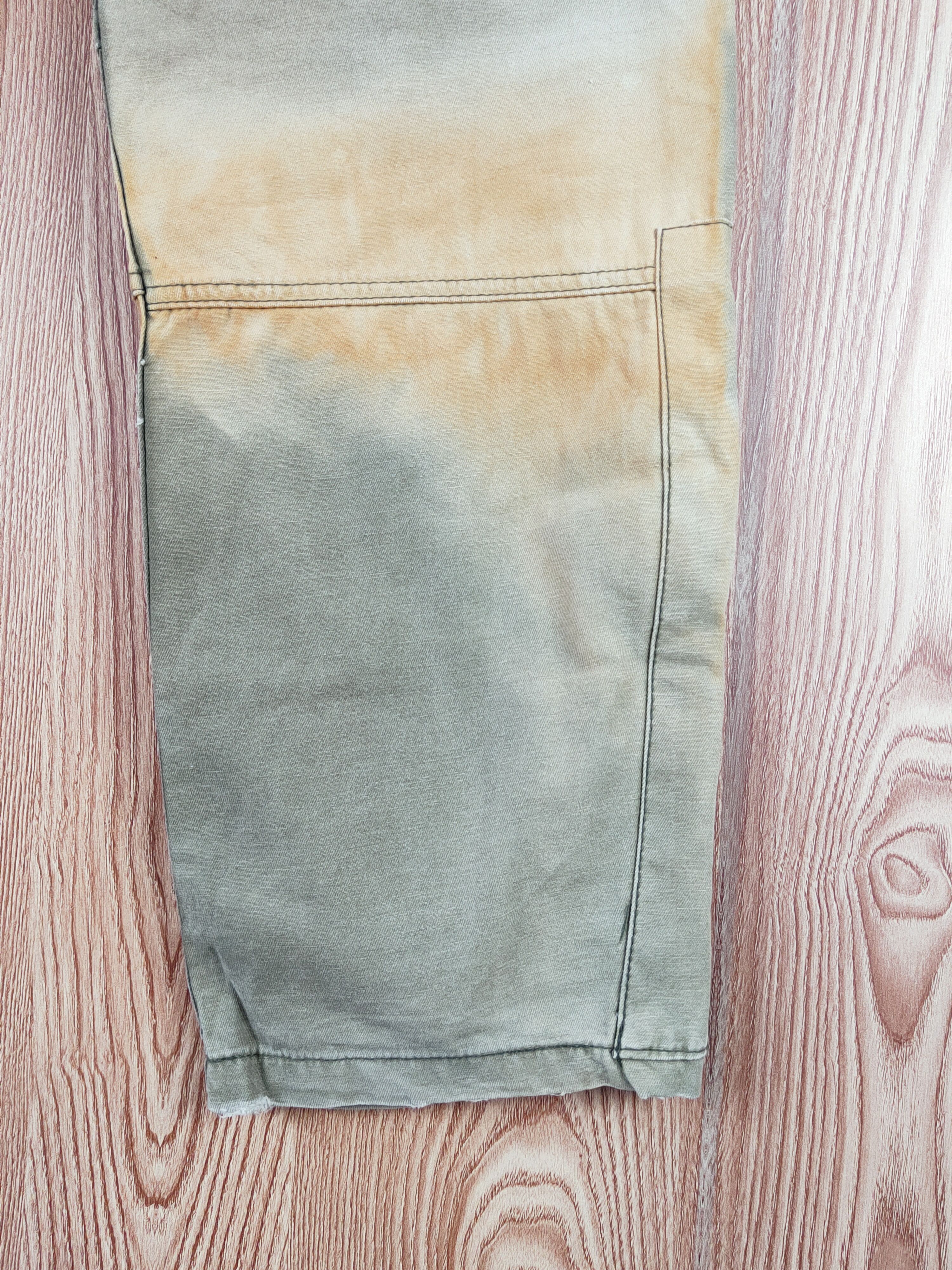 Faded Glory Jungle Storm Green Faded Multipocket Cargo Pants #W013 Size US 30 / EU 46 - 12 Thumbnail
