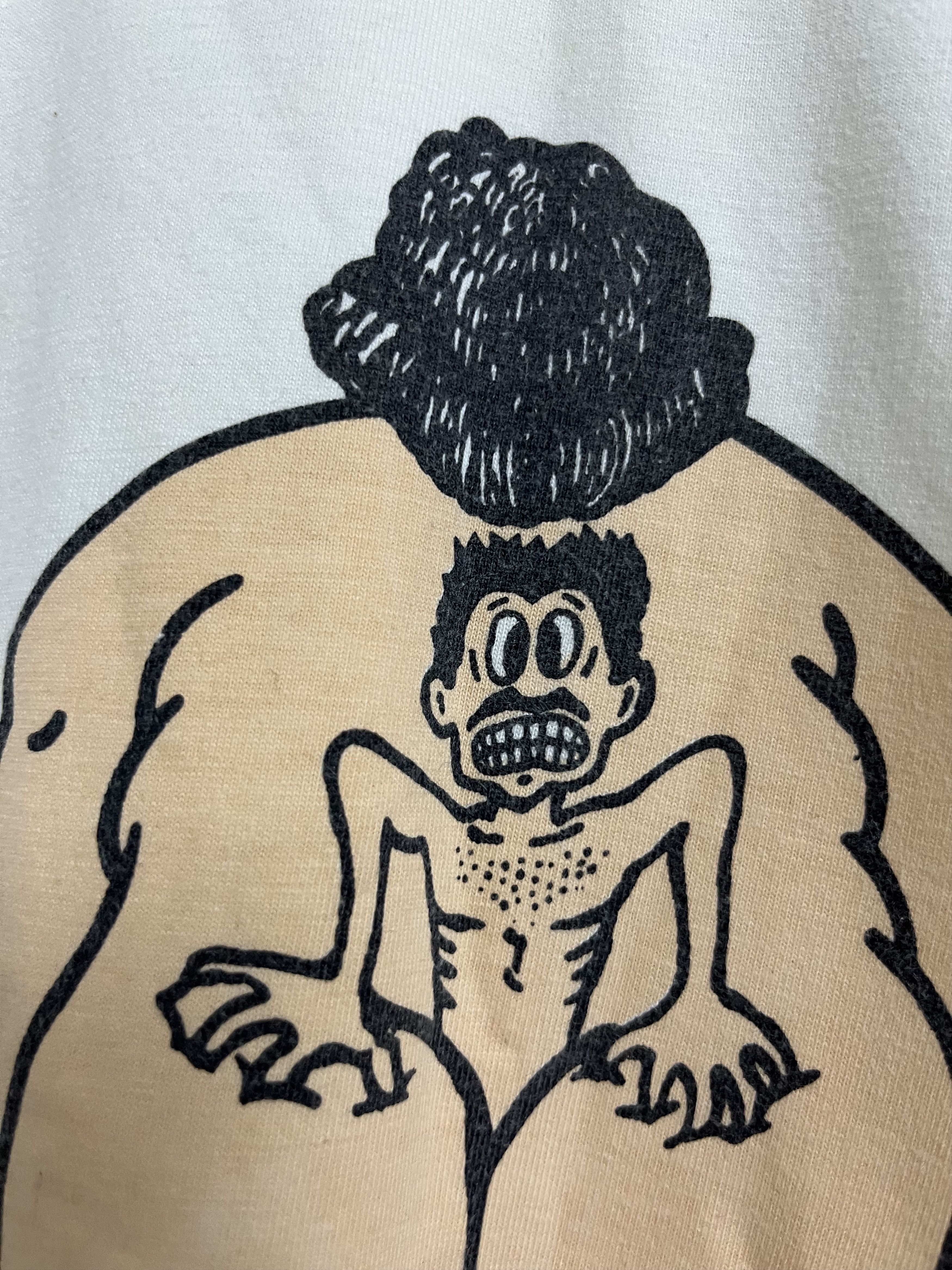 Vintage 🔥 90s Jim,Where Is You Health Advisor Againts Obesity Tee Size US M / EU 48-50 / 2 - 3 Thumbnail