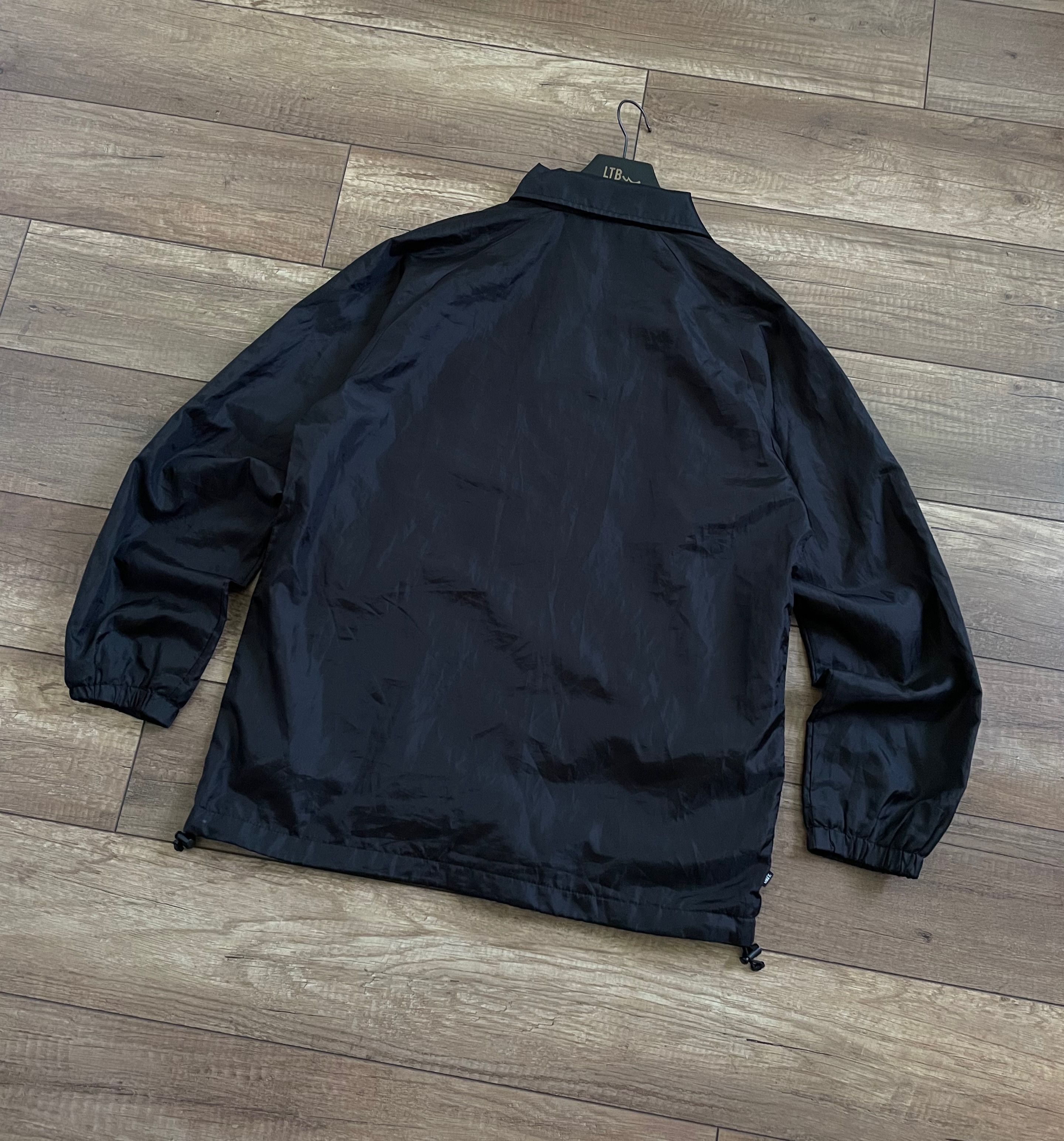 Obey Obey Black Nylon Coach Skate Jacket Size US M / EU 48-50 / 2 - 2 Thumbnail