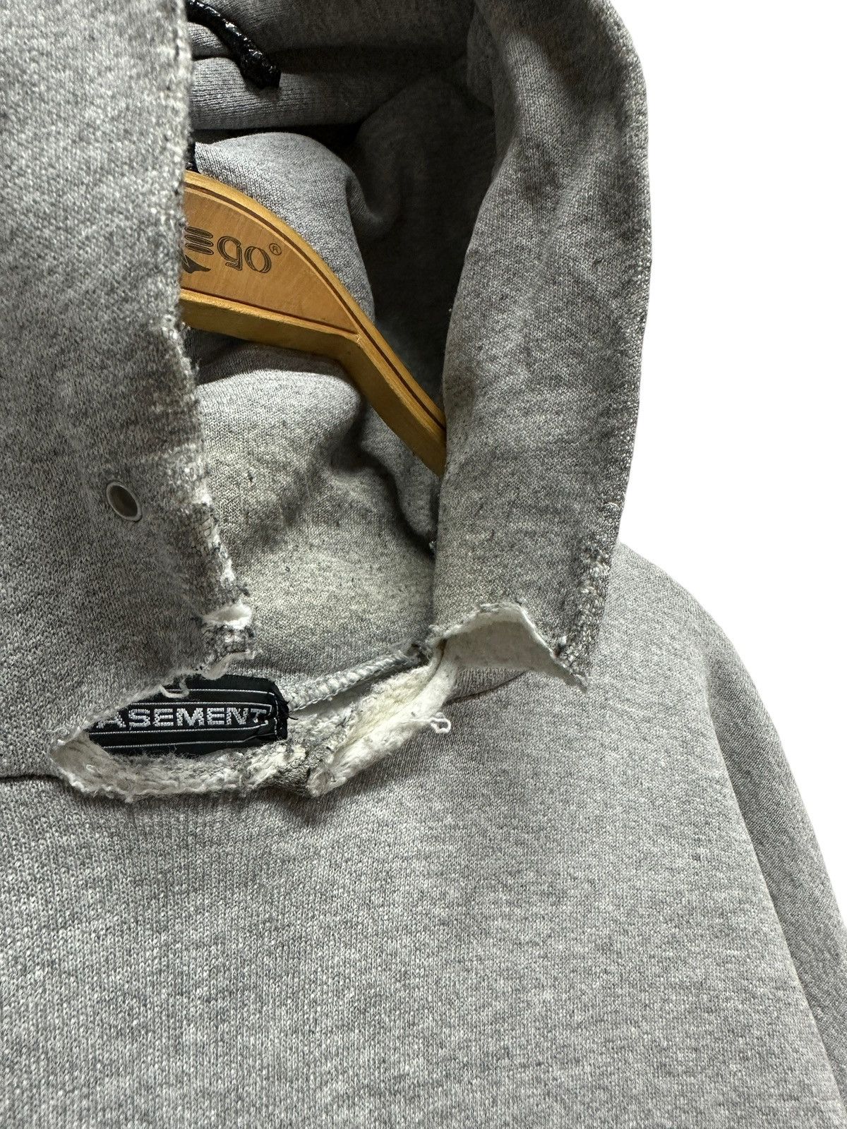 The Basement 💥Thrashed Vintage Basement Spike Lee Hoodie Size US XL / EU 56 / 4 - 9 Thumbnail