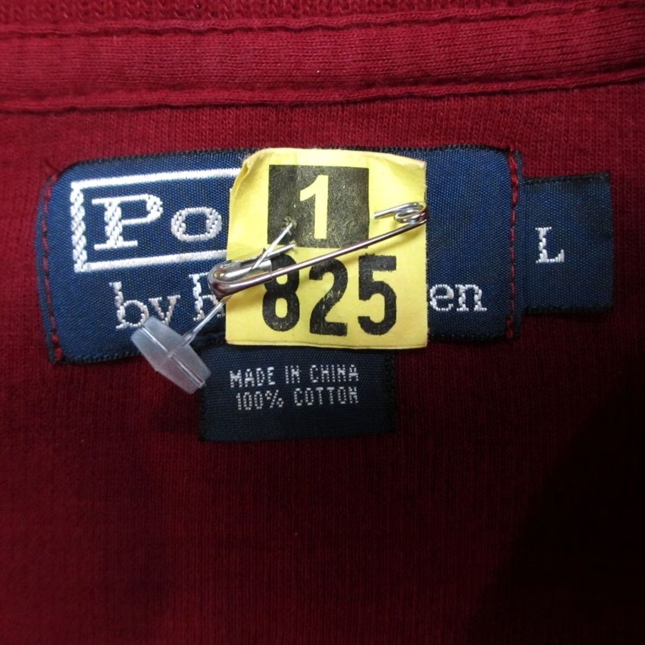 Polo Ralph Lauren VINTAGE Polo Ralph Lauren Sweater Mens Large Red 1/4 Zip Mock Neck Preppy Knit Size US L / EU 52-54 / 3 - 3 Thumbnail