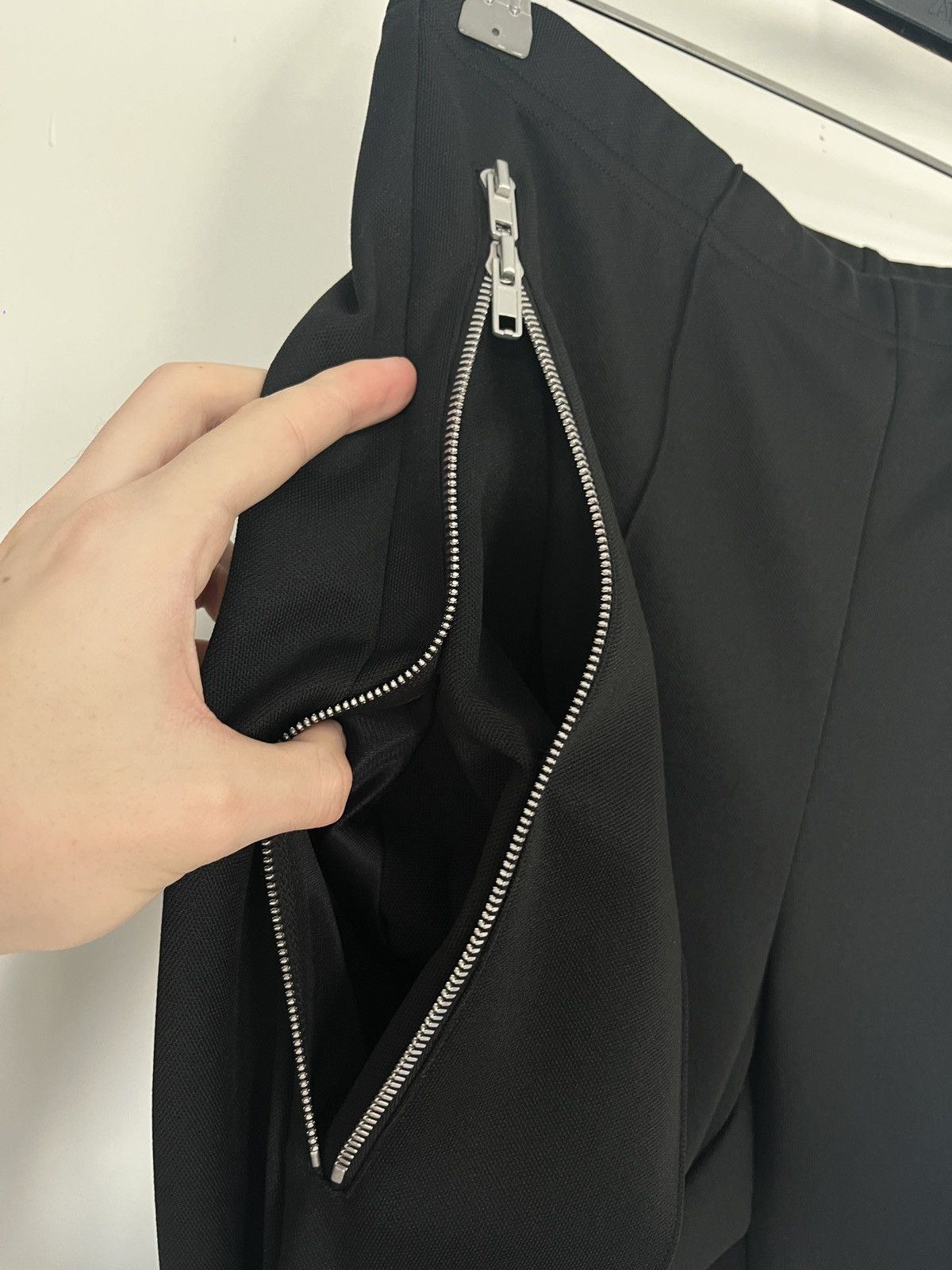 Maison Margiela Maison Margiela double zip pleated suit pants black metal Size US 30 / EU 46 - 6 Thumbnail