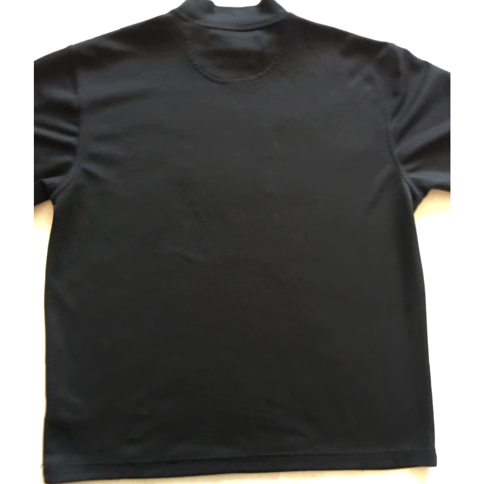 Vintage Greg Norman Golf Shirt Mens M Black Short Sleeve Moisture Wicking Crew Neck 100% Polyester Golf Shirt Mens Regular Fit Size US M / EU 48-50 / 2 - 7 Thumbnail
