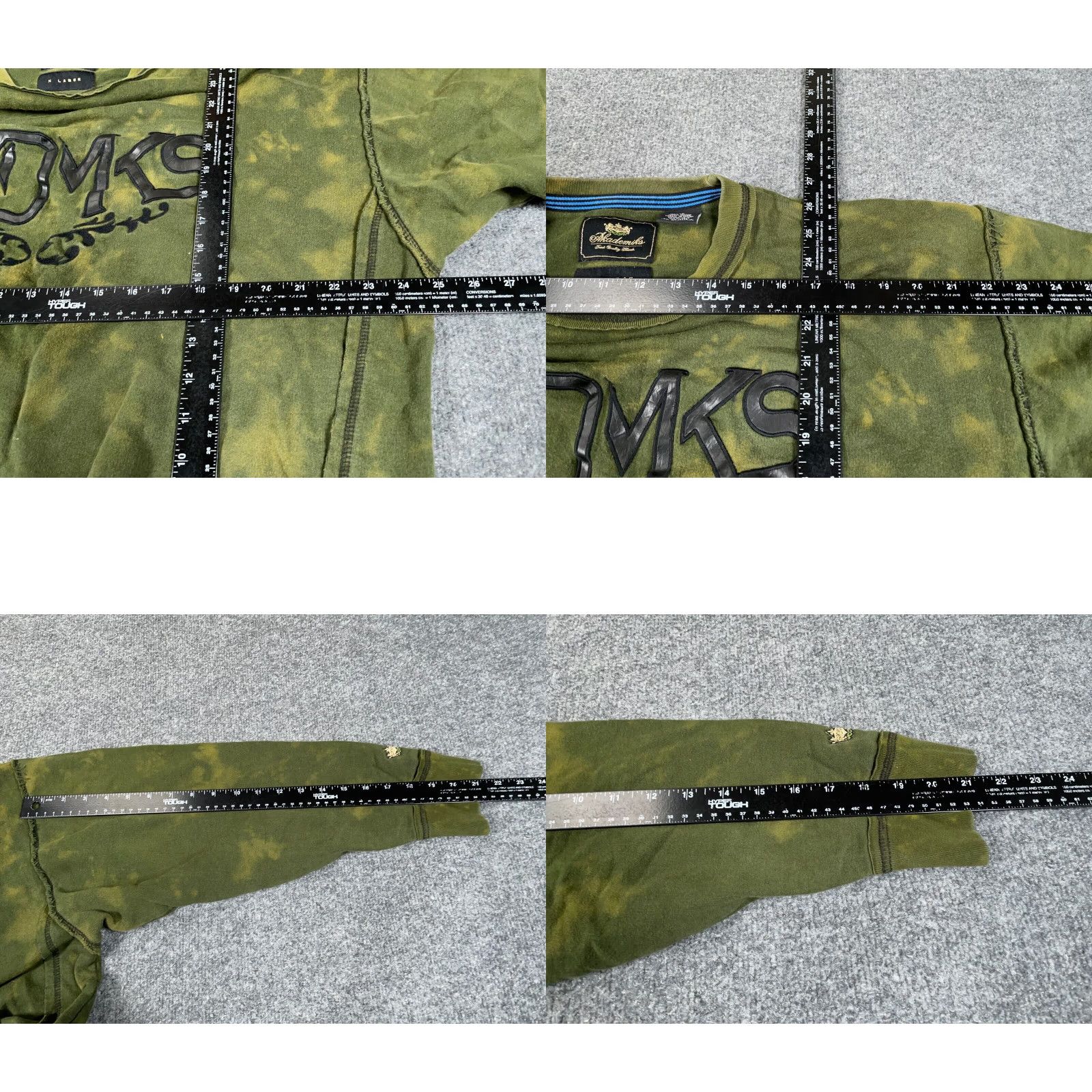 Akademiks 90s Akademiks Tie Dye Sweatshirt Adult XL Green Graphic Pullover Mens Size US XL / EU 56 / 4 - 8 Thumbnail