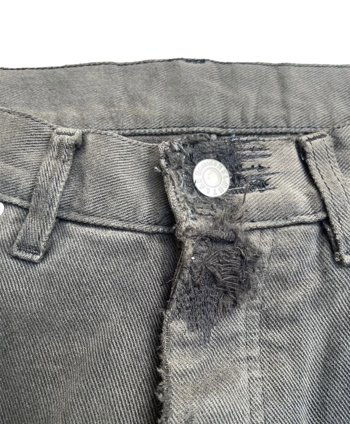 Helmut Lang RARE VINTAGE 90s HELMUT LANG DISTRESSED SUN FADED Size US 30 / EU 46 - 10 Thumbnail