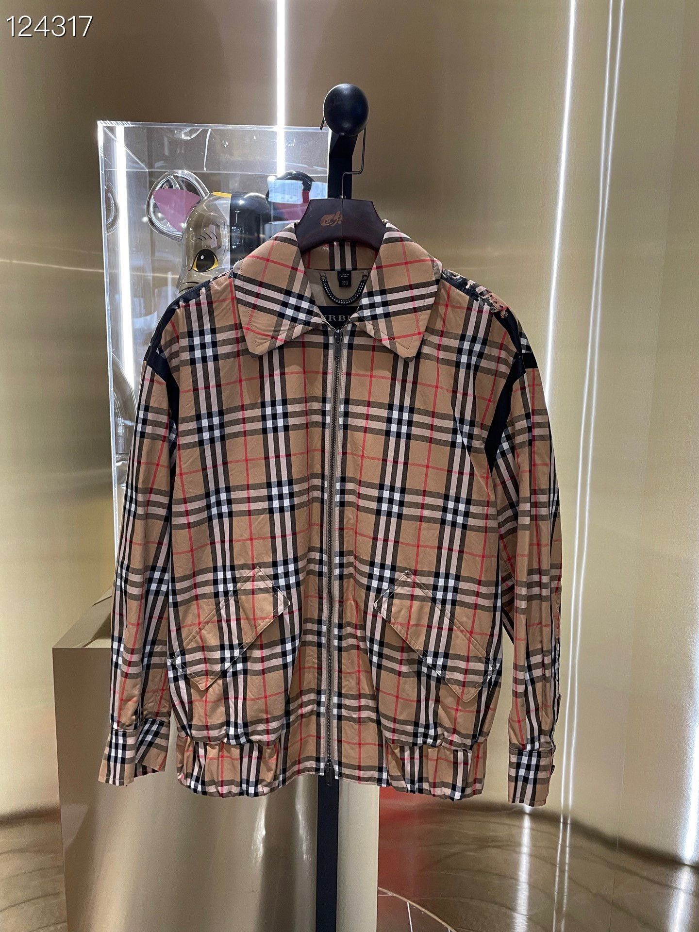 Burberry Burberry Check Coat Size XXS / US 00 / IT 34 - 1 Thumbnail