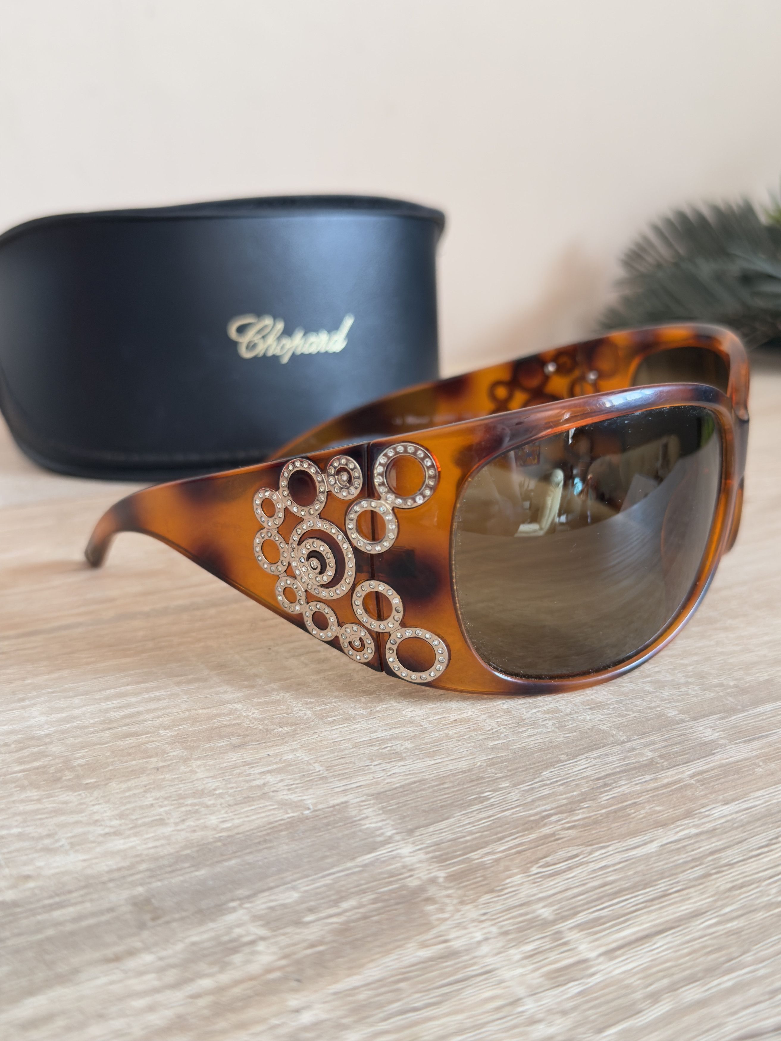 Chopard 🔥 Chopard diamond stones sunglasses vintage Size ONE SIZE - 1 Thumbnail