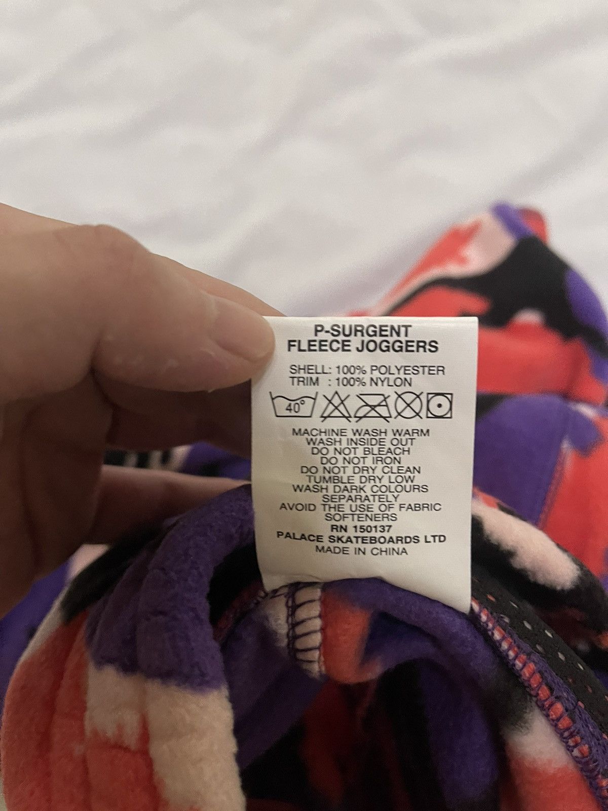 Palace Palace p-surgent fleece joggers size Medium Size US 32 / EU 48 - 3 Thumbnail