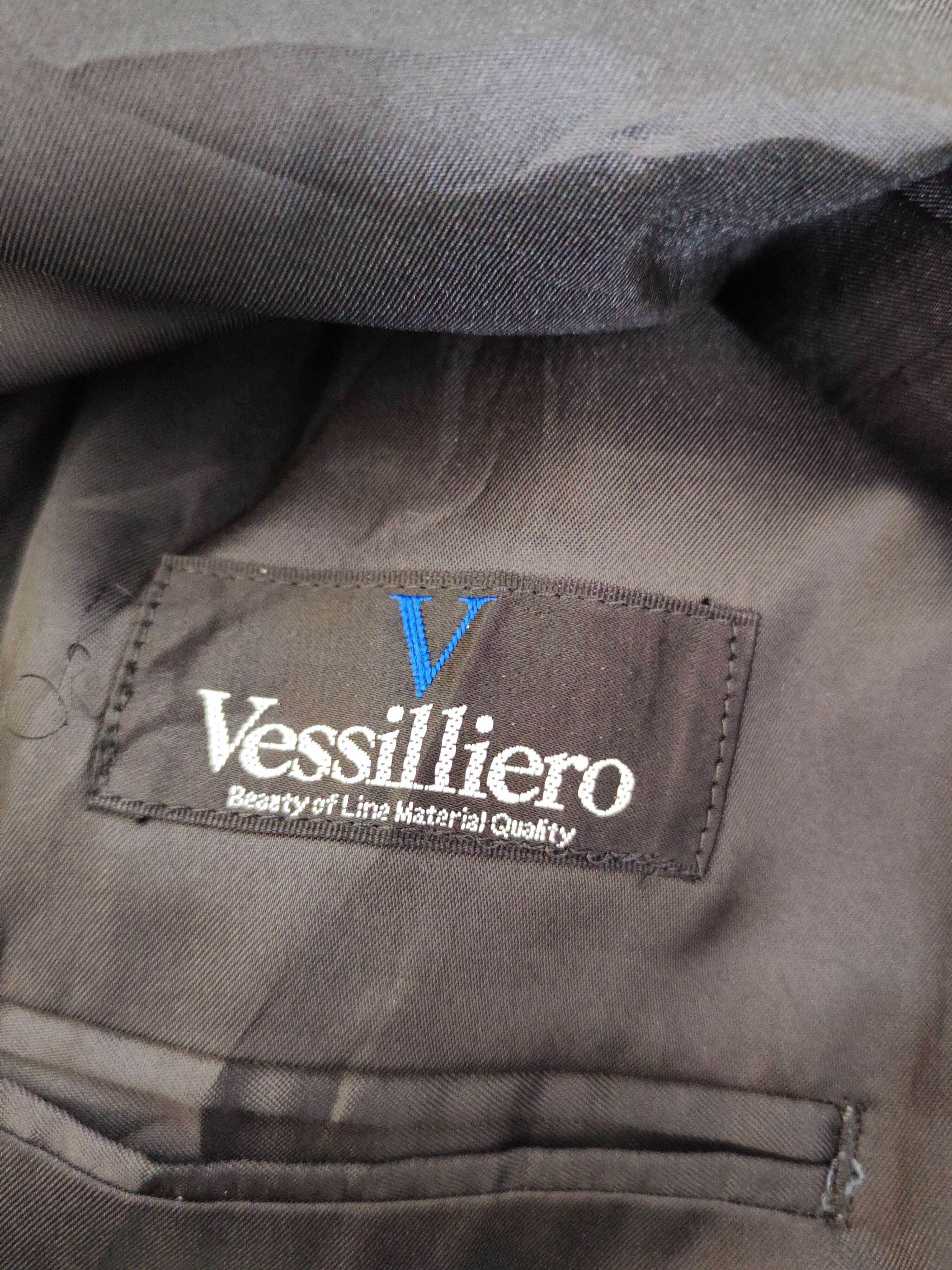 Designer × Japanese Brand × Vintage Vessilliero Black Blazers (Luxury Design) Size US L / EU 52-54 / 3 - 11 Thumbnail