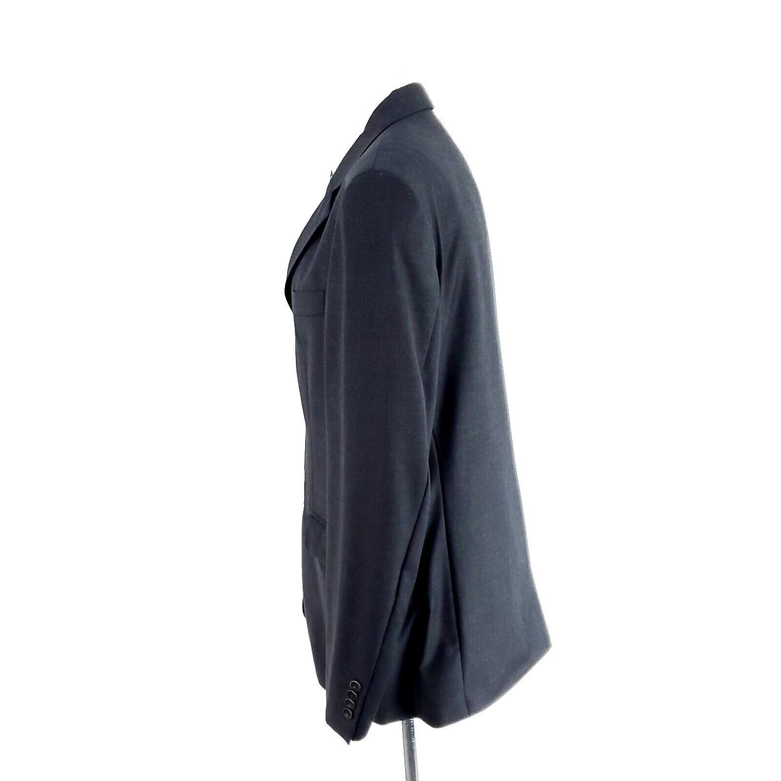 Pierre Cardin Pierre Cardin Super 120s Wool 3 Button Suit Jacket 40R Gray Size 40R - 4 Thumbnail