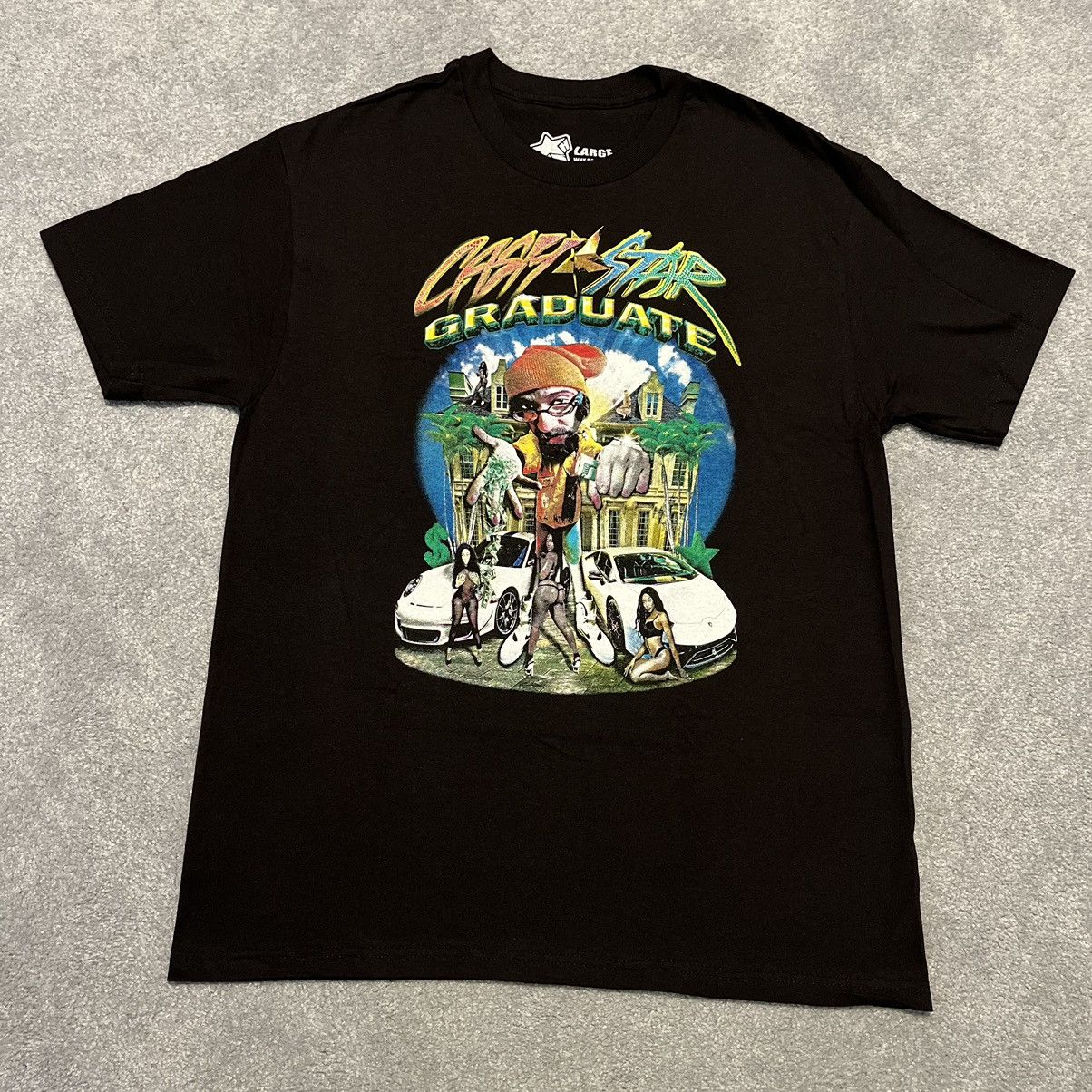 Other Sam Hyde Cash Star Graduate Dropshipper Graphic Logo T Shirt Size US L / EU 52-54 / 3 - 1 Thumbnail