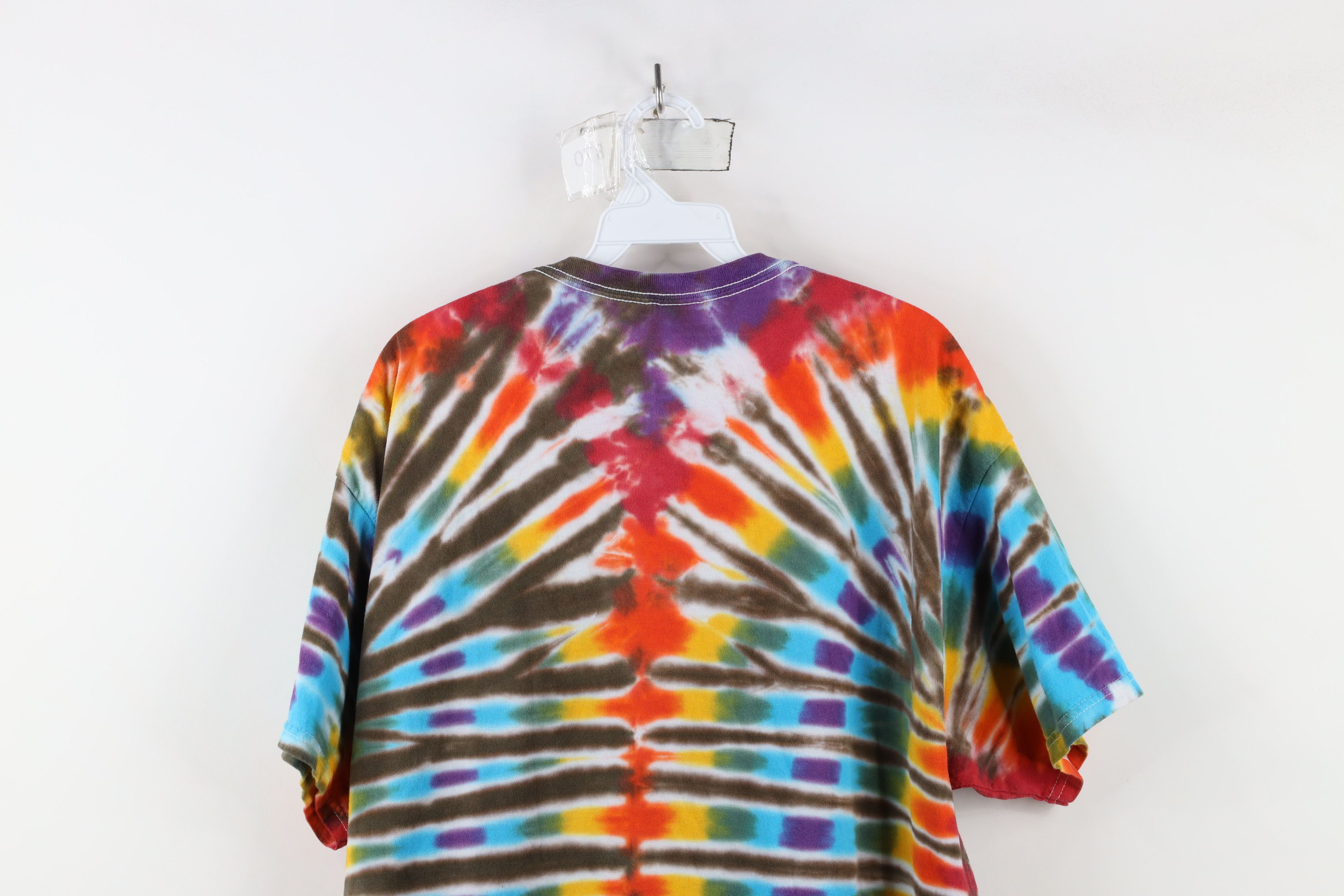 Vintage Vintage 90s Streetwear Dye Acid Wash Short Sleeve T-Shirt Size US XL / EU 56 / 4 - 8 Thumbnail