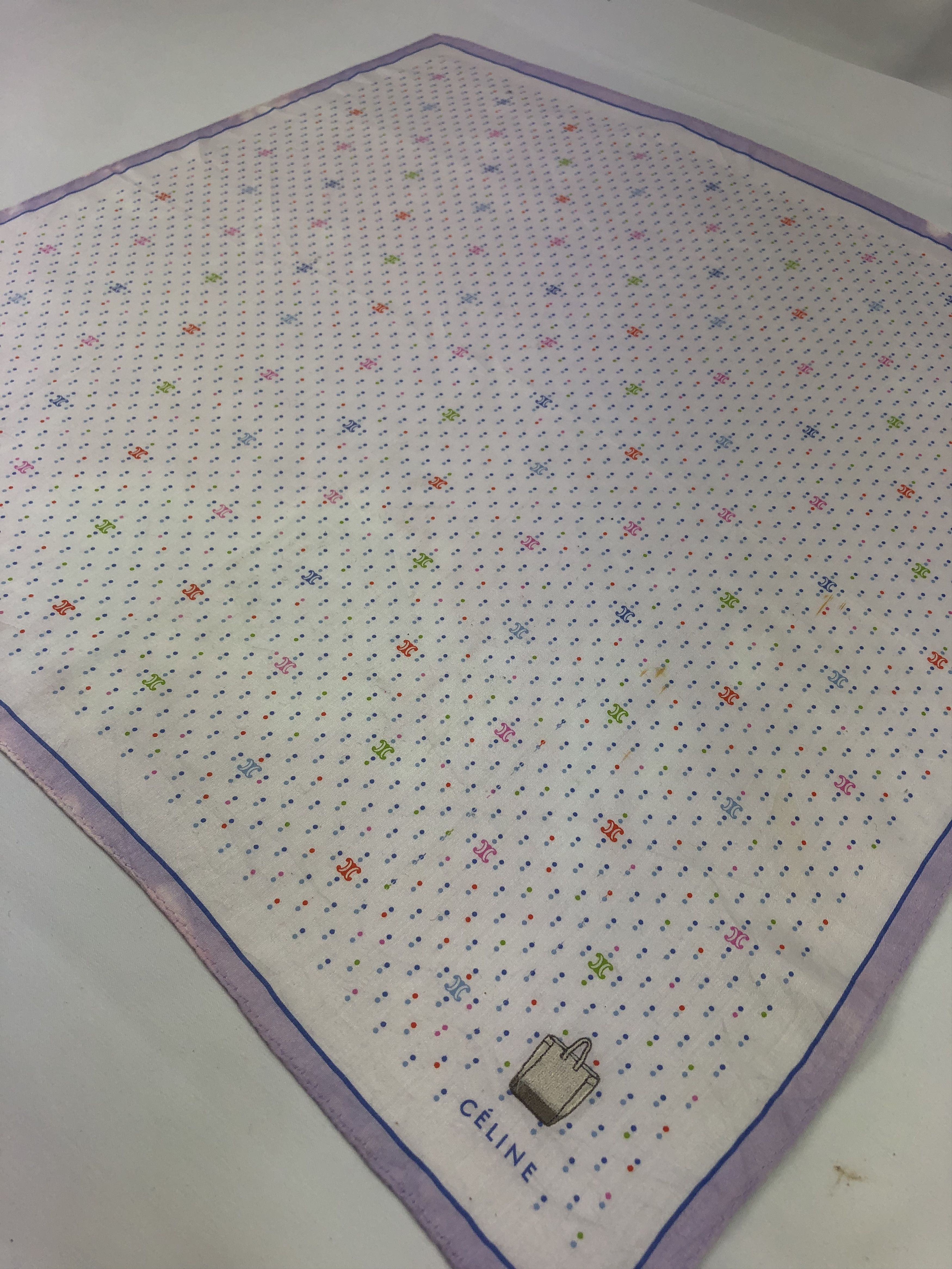 Celine Celine Handkerchief / Bandana / Neckerchief Size ONE SIZE - 4 Thumbnail
