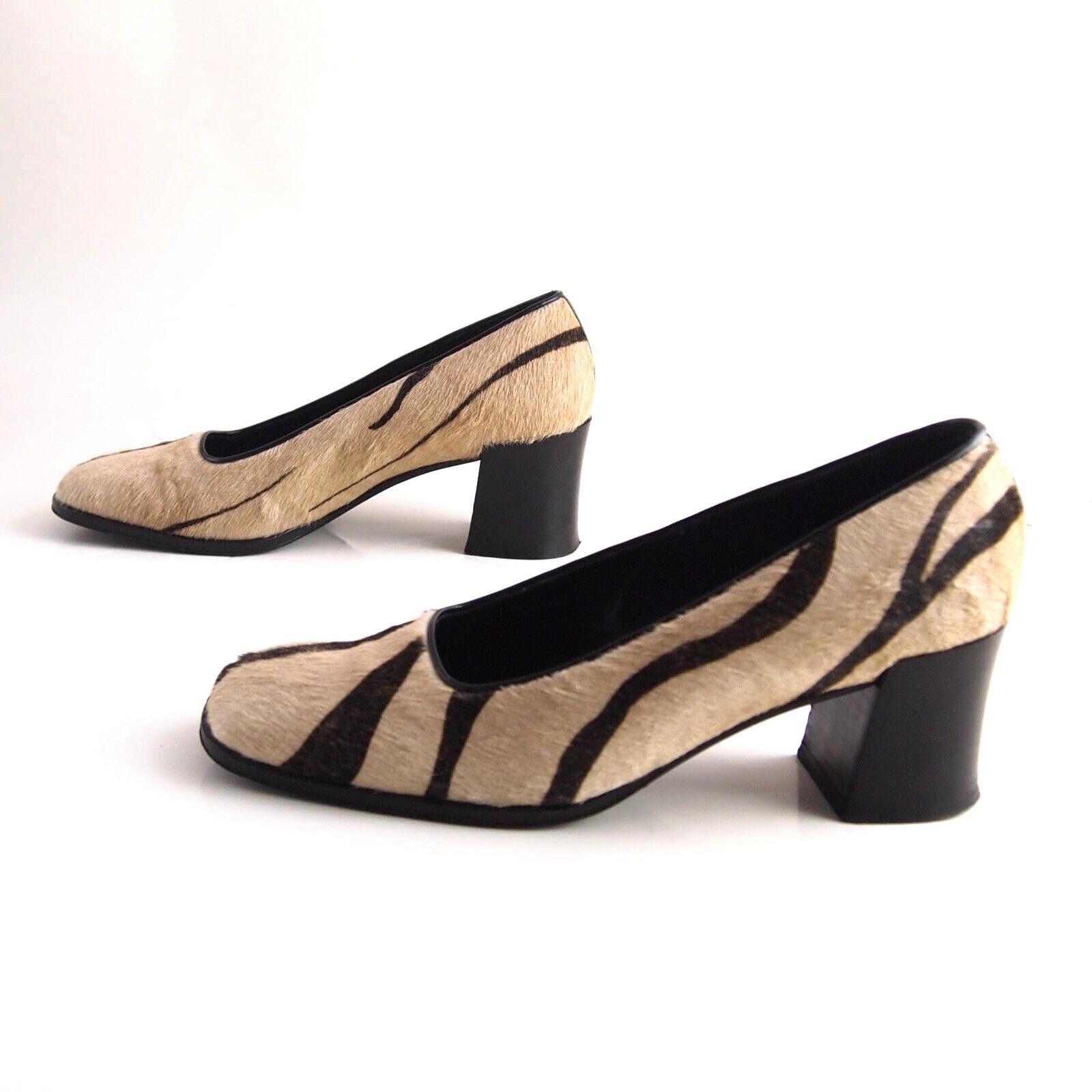 Other Genny by Prada Heels Brown Calf Hair US 6 EU 36 Size US 6 / IT 36 - 2 Thumbnail