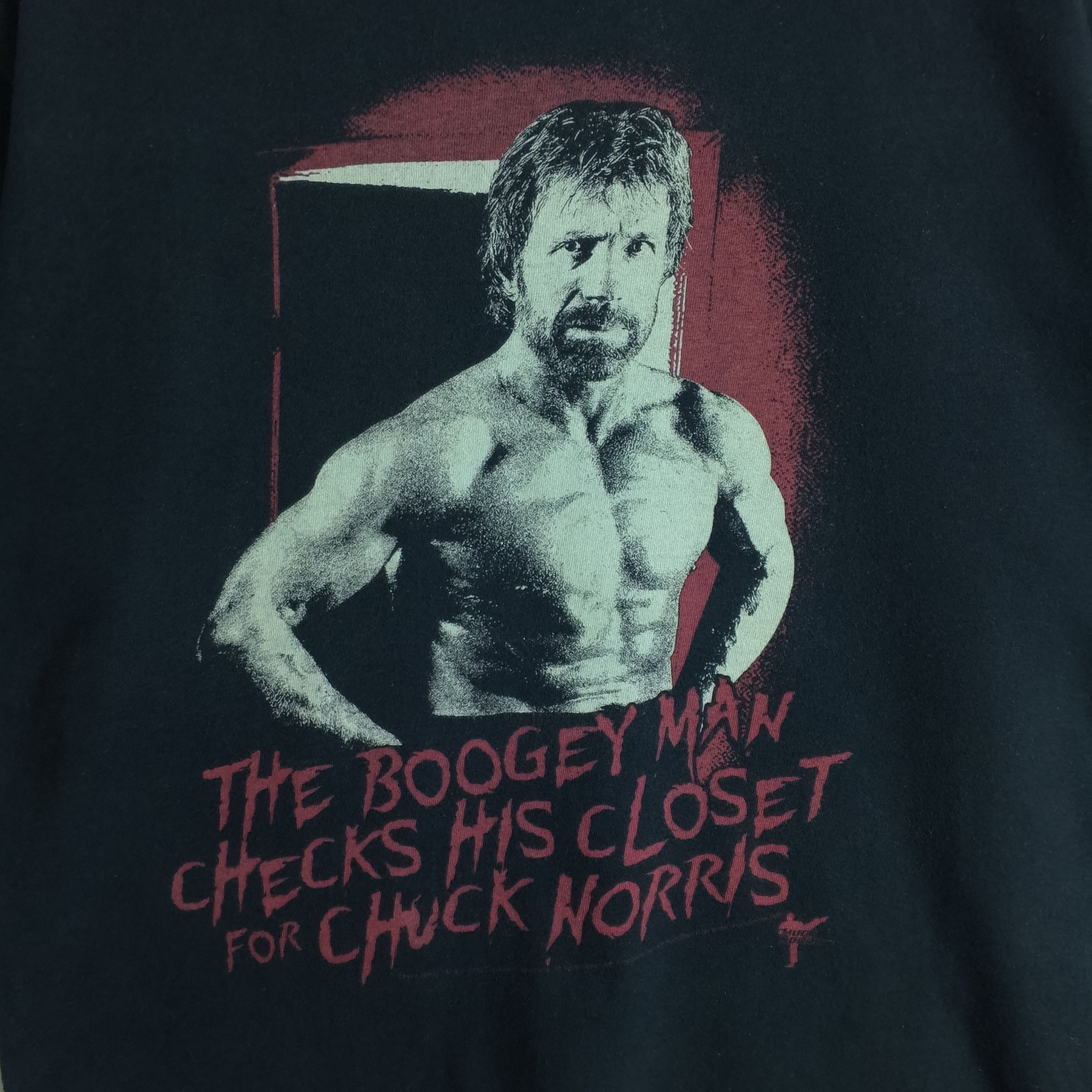 Vintage Vintage Chuck Norris The Boogeyman Tee Size US M / EU 48-50 / 2 - 3 Thumbnail
