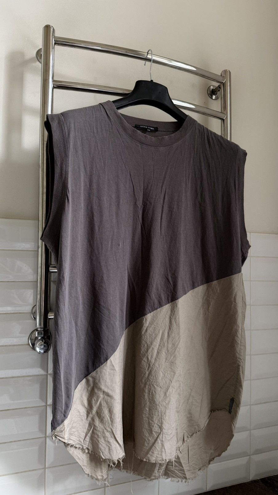 Damir Doma Damir Doma Sleeveless Panel Tank Tee 48 Size US L / EU 52-54 / 3 - 1 Thumbnail