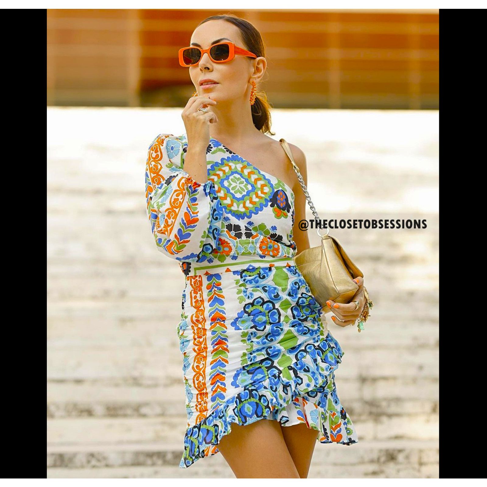 Mango RARE!!! MANGO Flared Hem Short Dress NWT Size L / US 10 / IT 46 - 6 Thumbnail