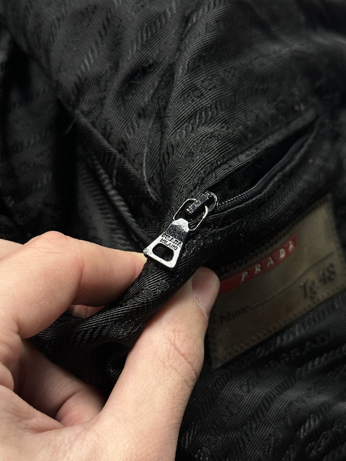 Prada Vintage Prada Gabardine Mainline Nylon Puffer Down Jacket Size US M / EU 48-50 / 2 - 21 Thumbnail