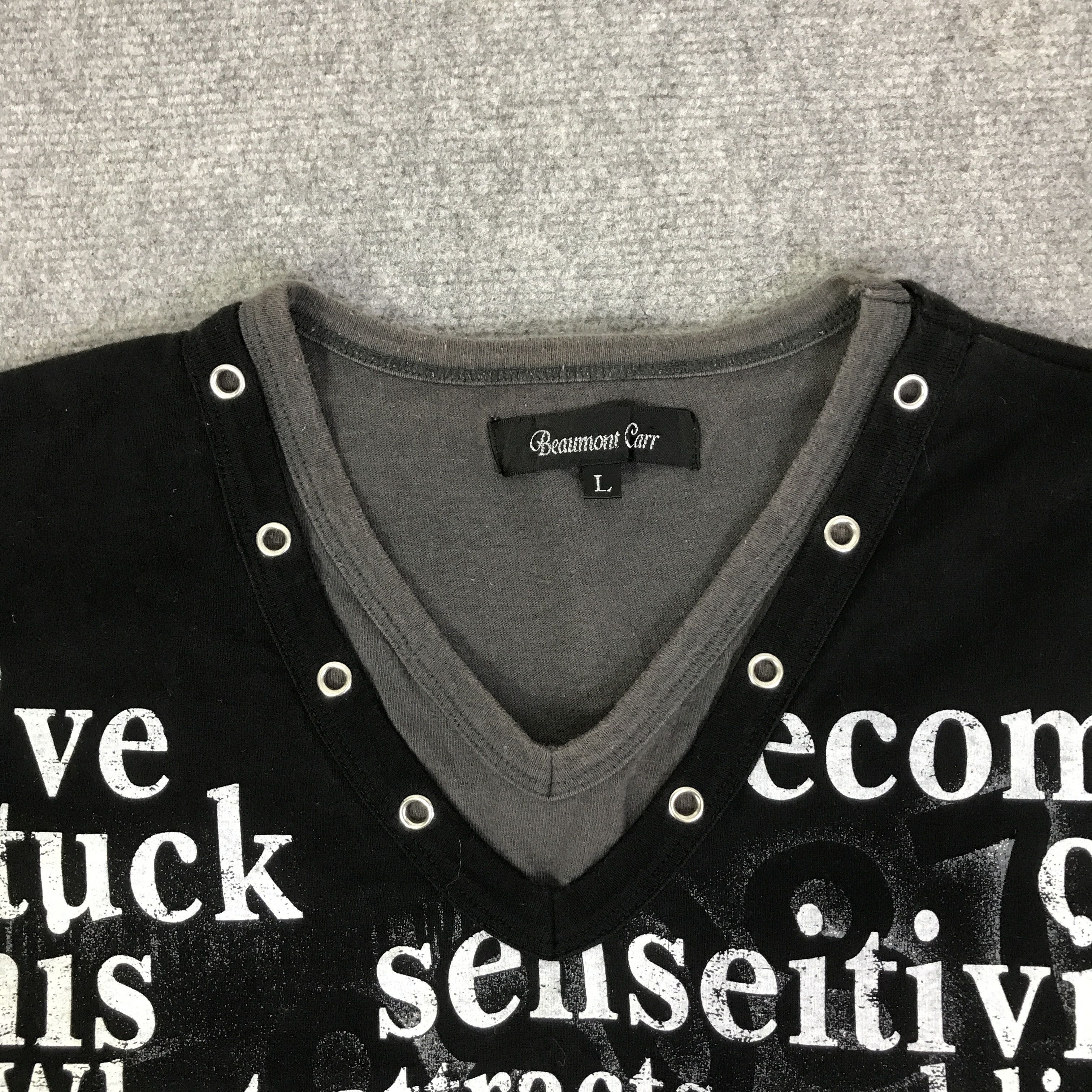 If Six Was Nine PUNK JAPAN BEAUMONT DESIGN GOTHIC T-SHIRT K93B5 Size US M / EU 48-50 / 2 - 6 Thumbnail