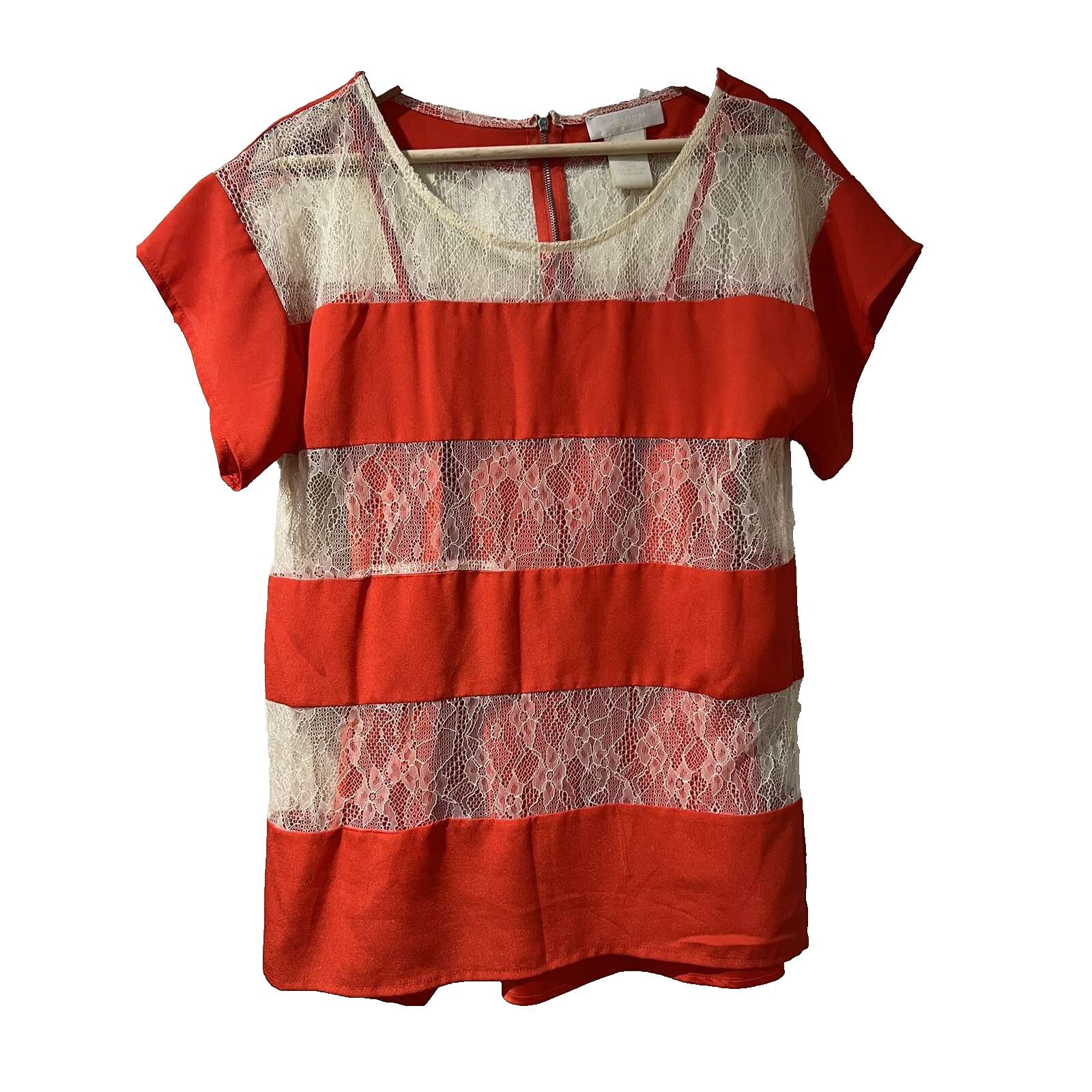 & Other Stories M.M.Couture Italy Women 100% Silk blouse Red Top S A001987 Size S / US 4 / IT 40 - 1 Thumbnail