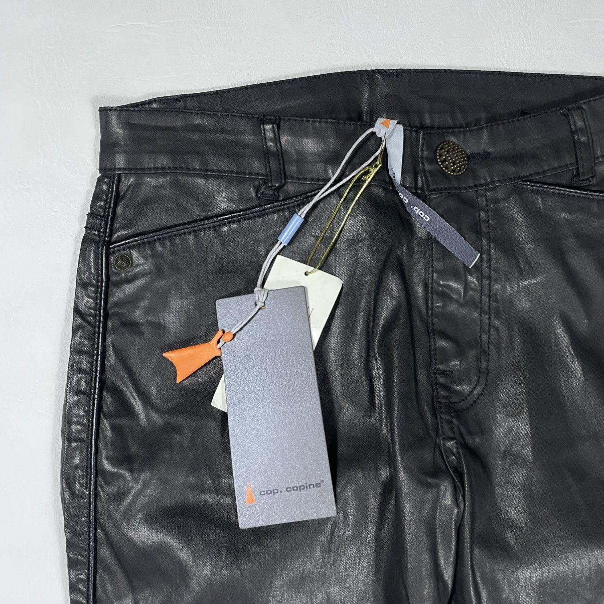 Cop Copine COP COPINE WAXED SKINNY PANTS Size 28" / US 6 / IT 42 - 2 Thumbnail