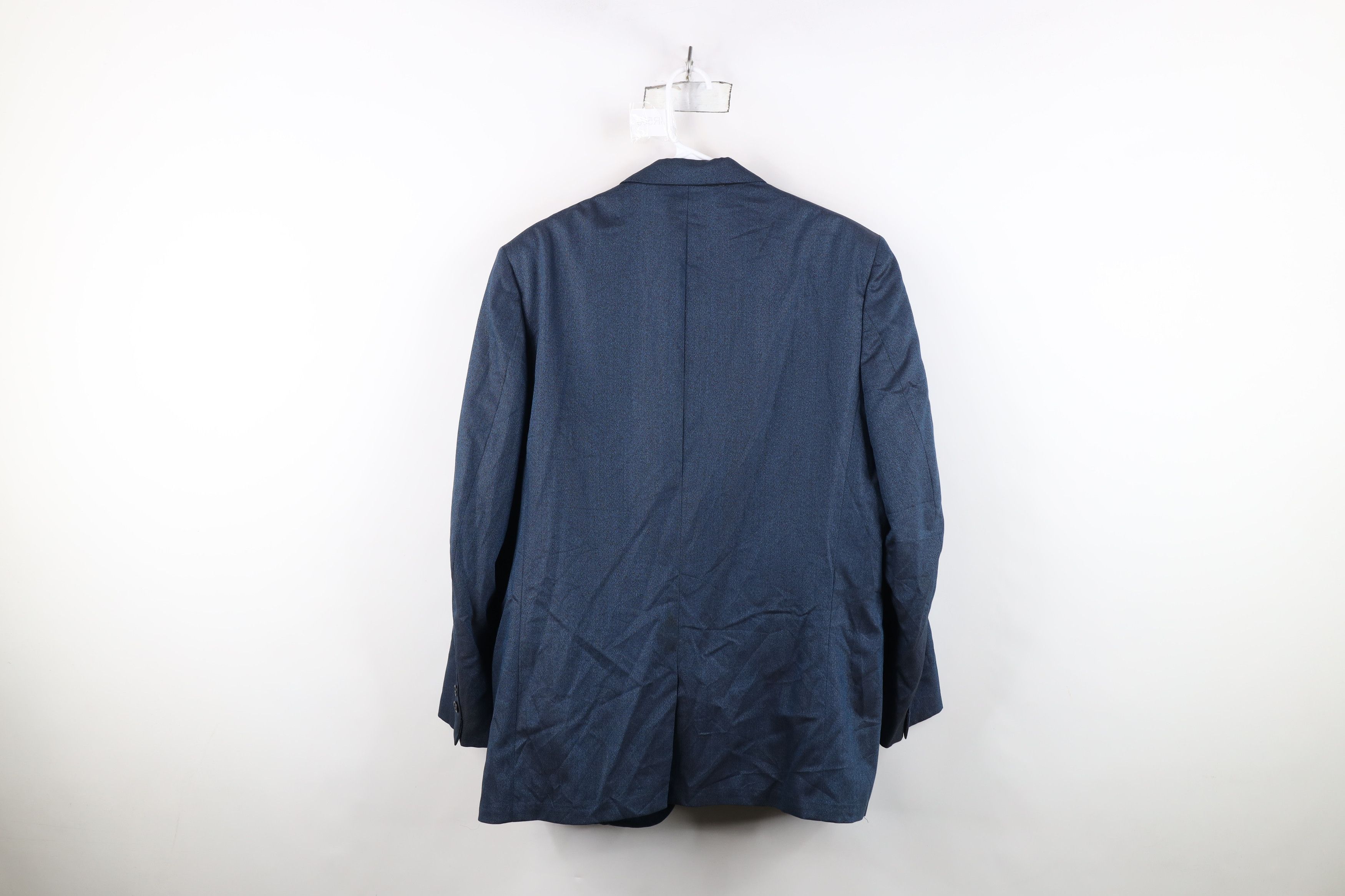 Vintage Vintage 60s Rockabilly Gabardine Blazer Suit Coat Jacket USA Size US XXL / EU 58 / 5 - 13 Thumbnail