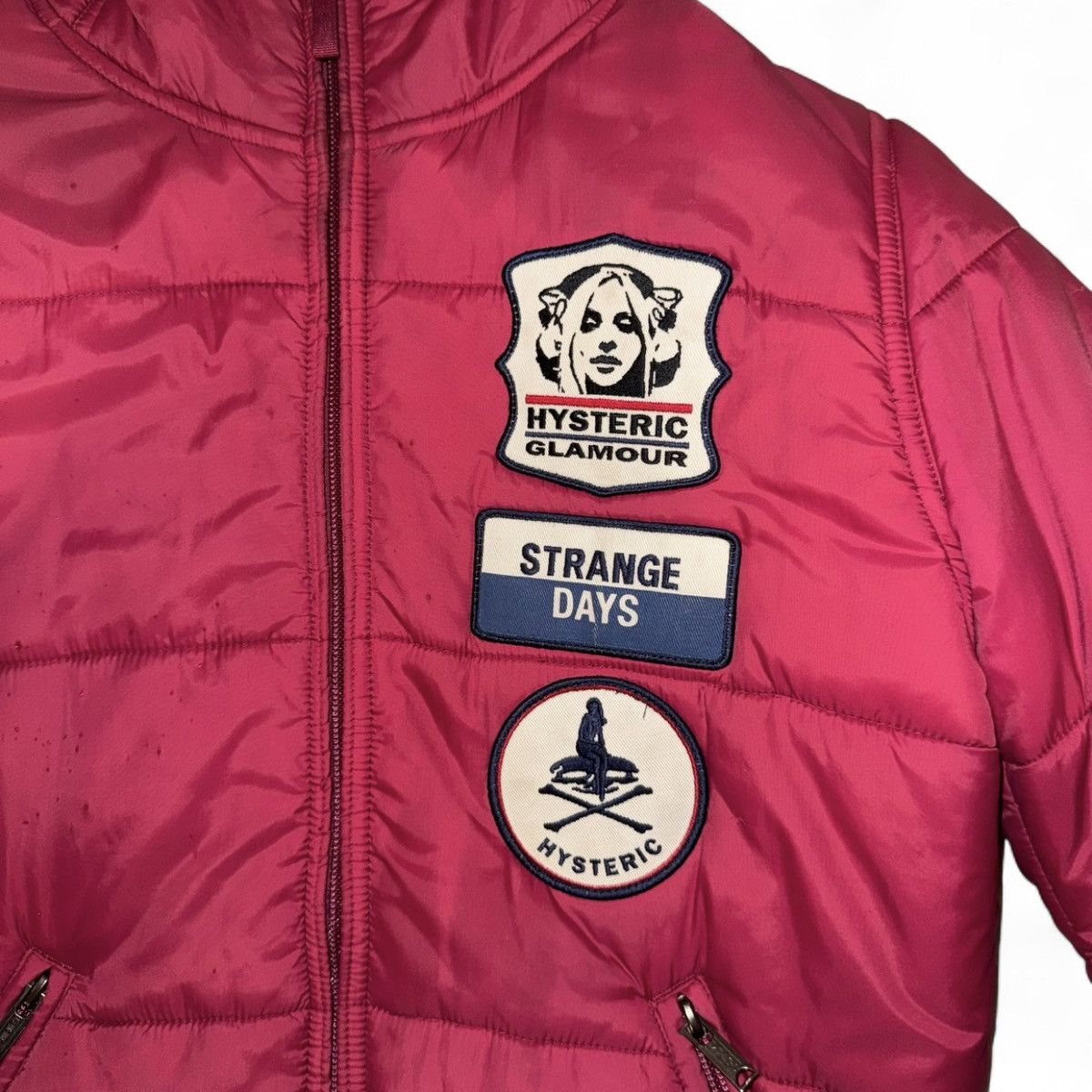 Hysteric Glamour hysteric glamour patchwork puffer jacket Size US S / EU 44-46 / 1 - 3 Thumbnail