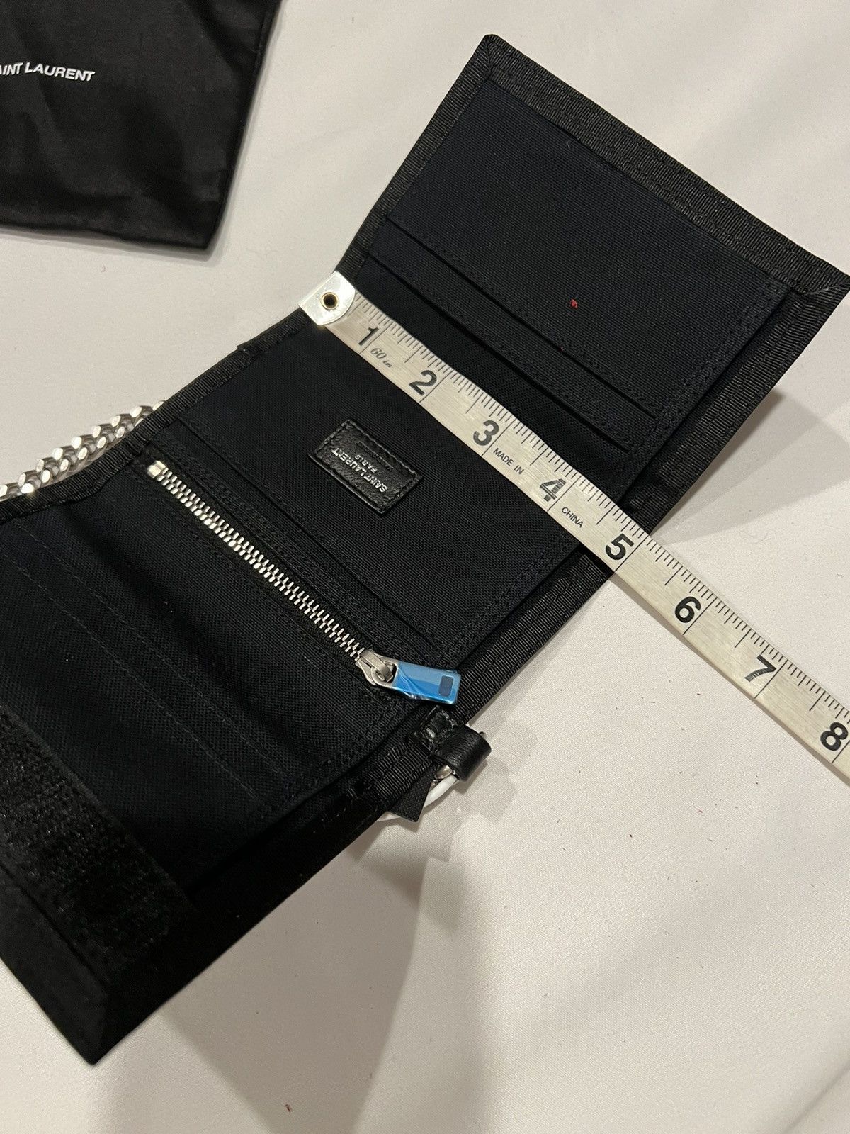 Saint Laurent Paris Saint Laurent mens camo chained wallet. $495 Size ONE SIZE - 4 Thumbnail