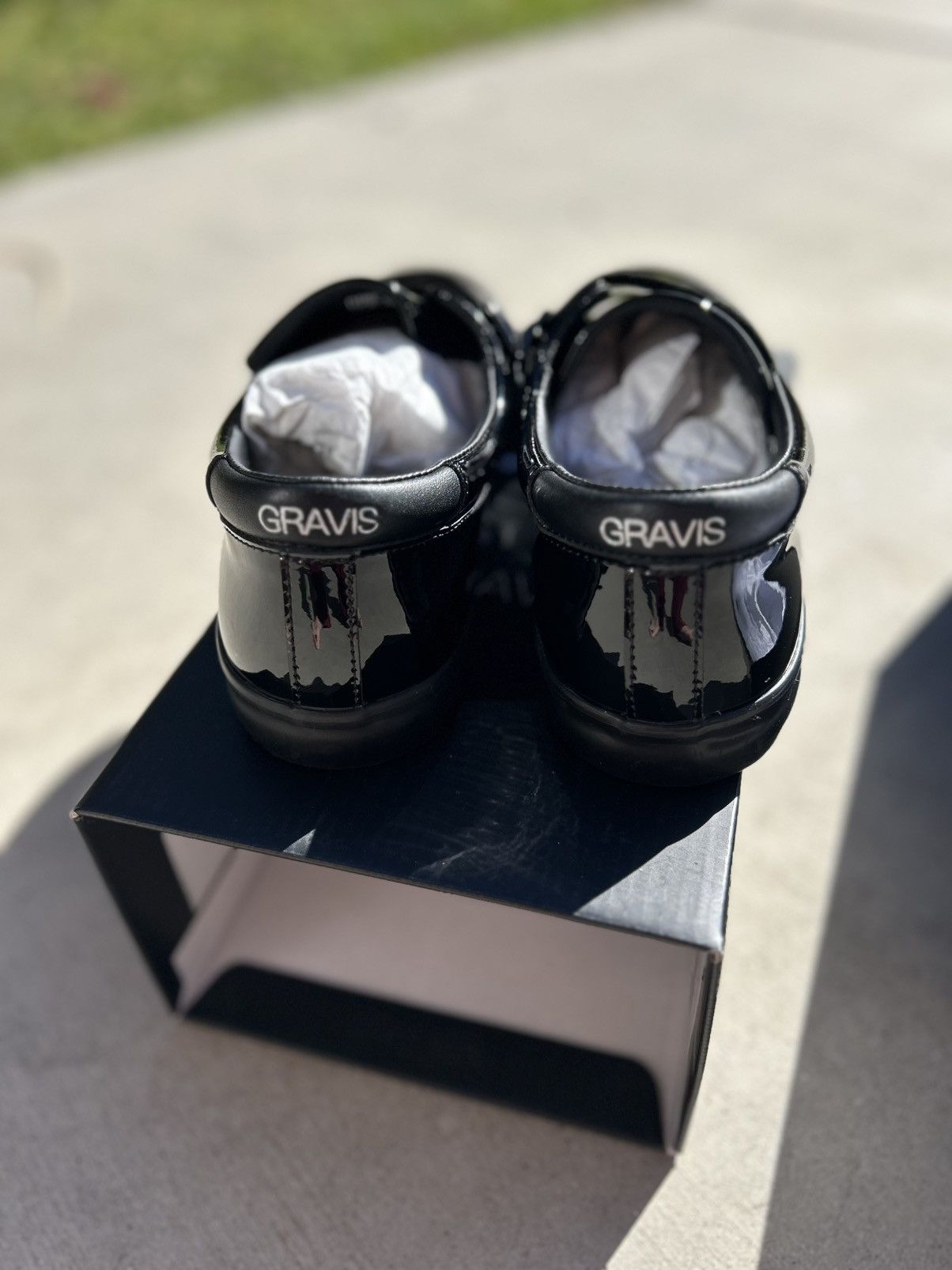 Other Gravis Skateboarding Monk Leather Strap Black Size US 9.5 / EU 42-43 - 3 Thumbnail