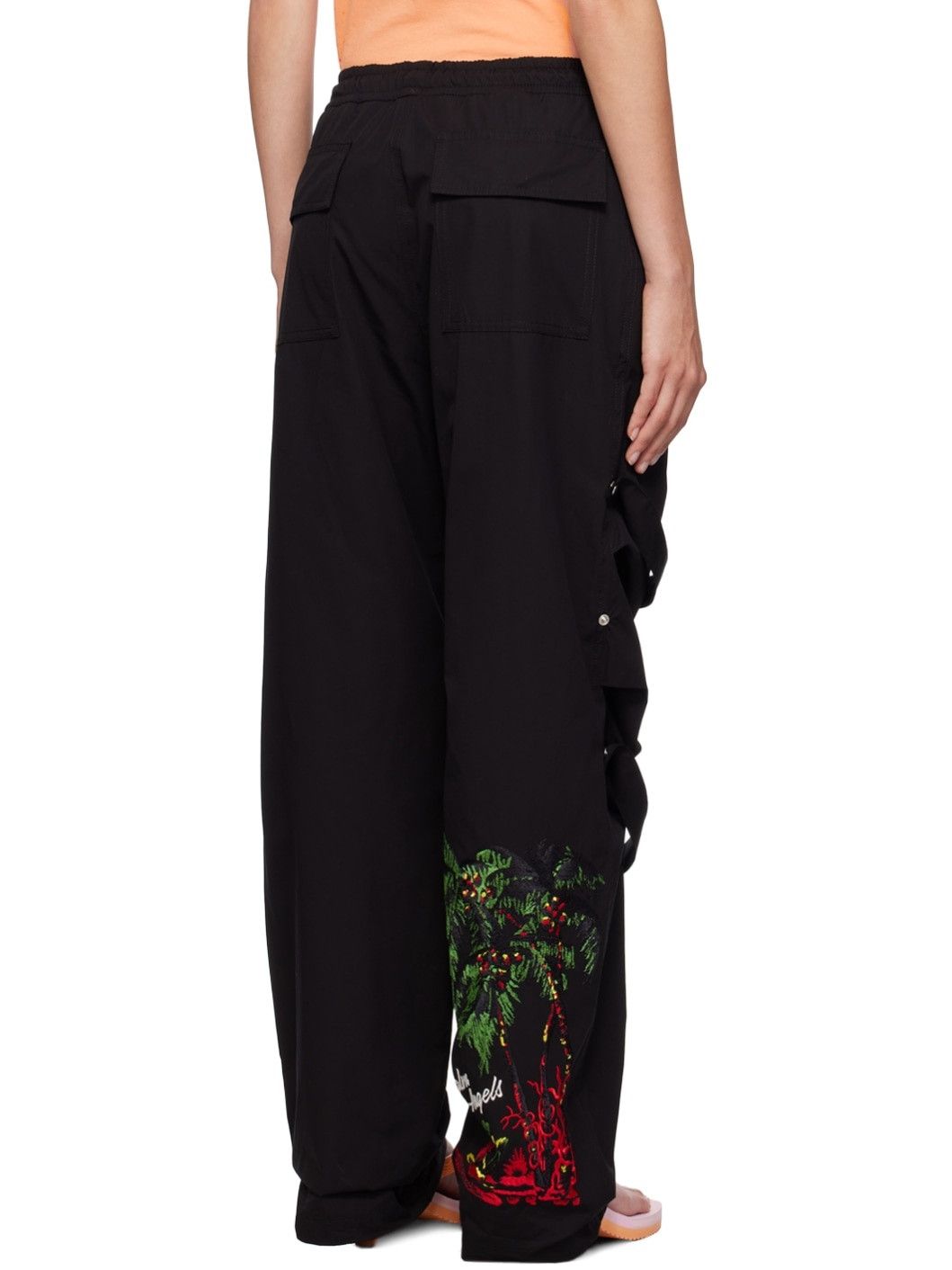 Palm Angels o1y1125 Sweatpant in Black Size 25" / US 0 / IT 36 - 3 Thumbnail