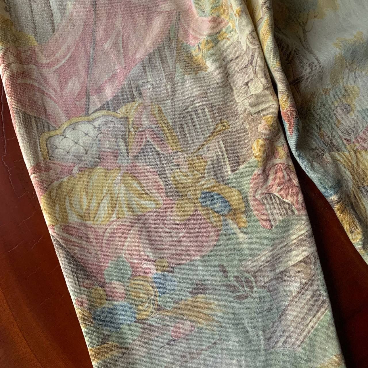 Roberto Cavalli Vintage 1990’s Roberto Cavalli Renaissance Denim Jeans Pants Size US 32 / EU 48 - 10 Thumbnail